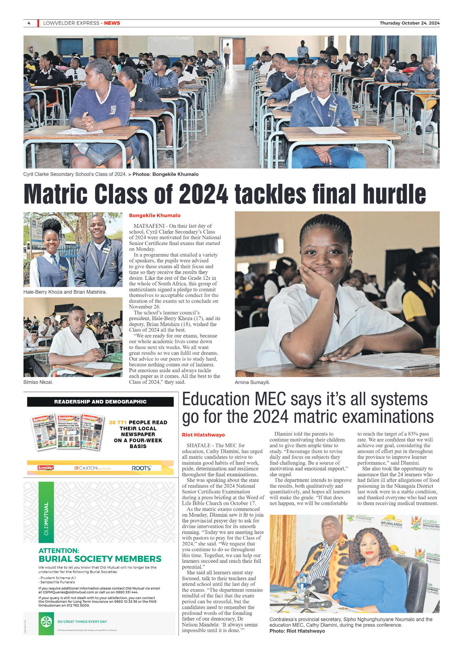Lowvelder Express 24 October 2024 page 4