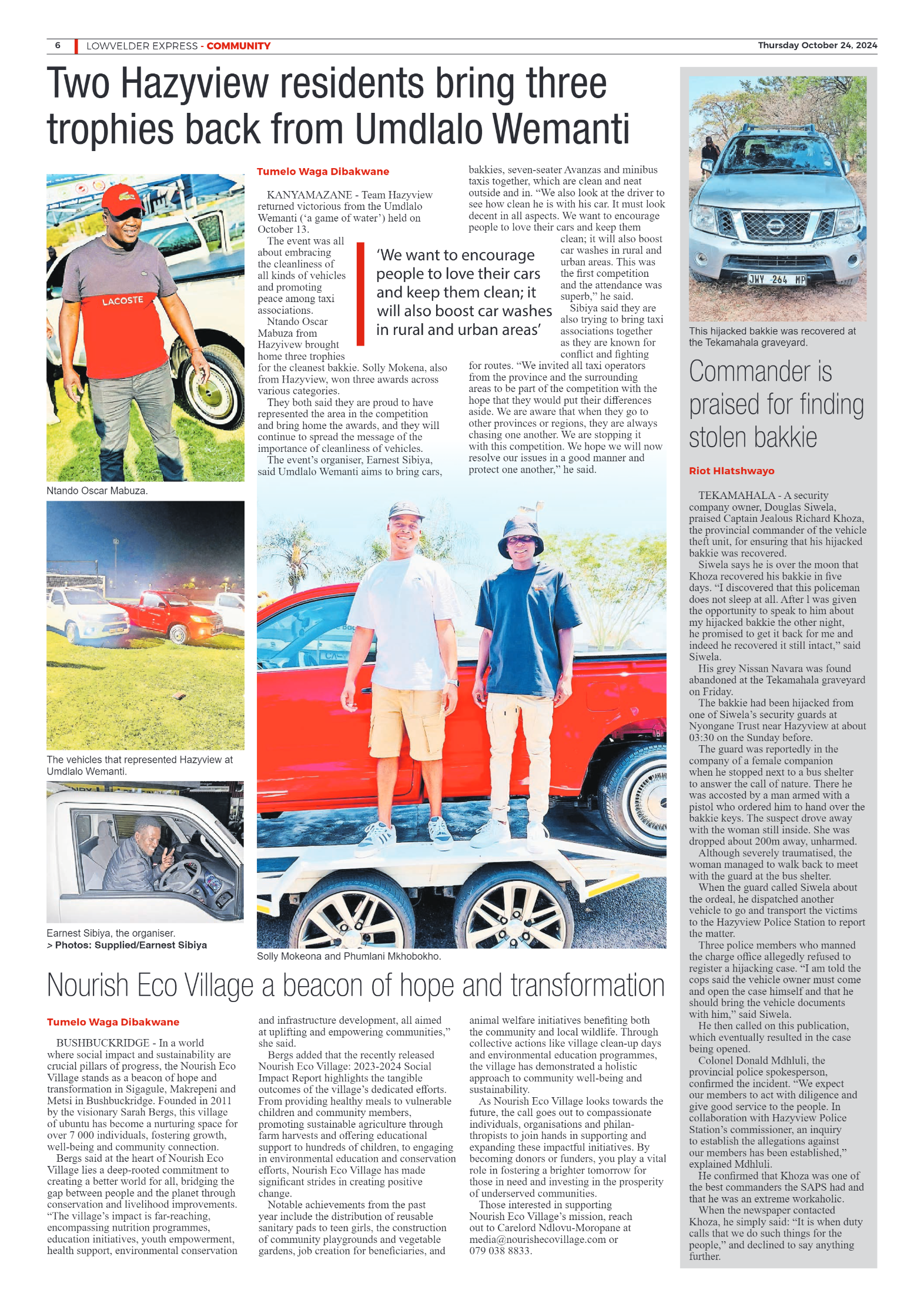 Lowvelder Express 24 October 2024 page 6