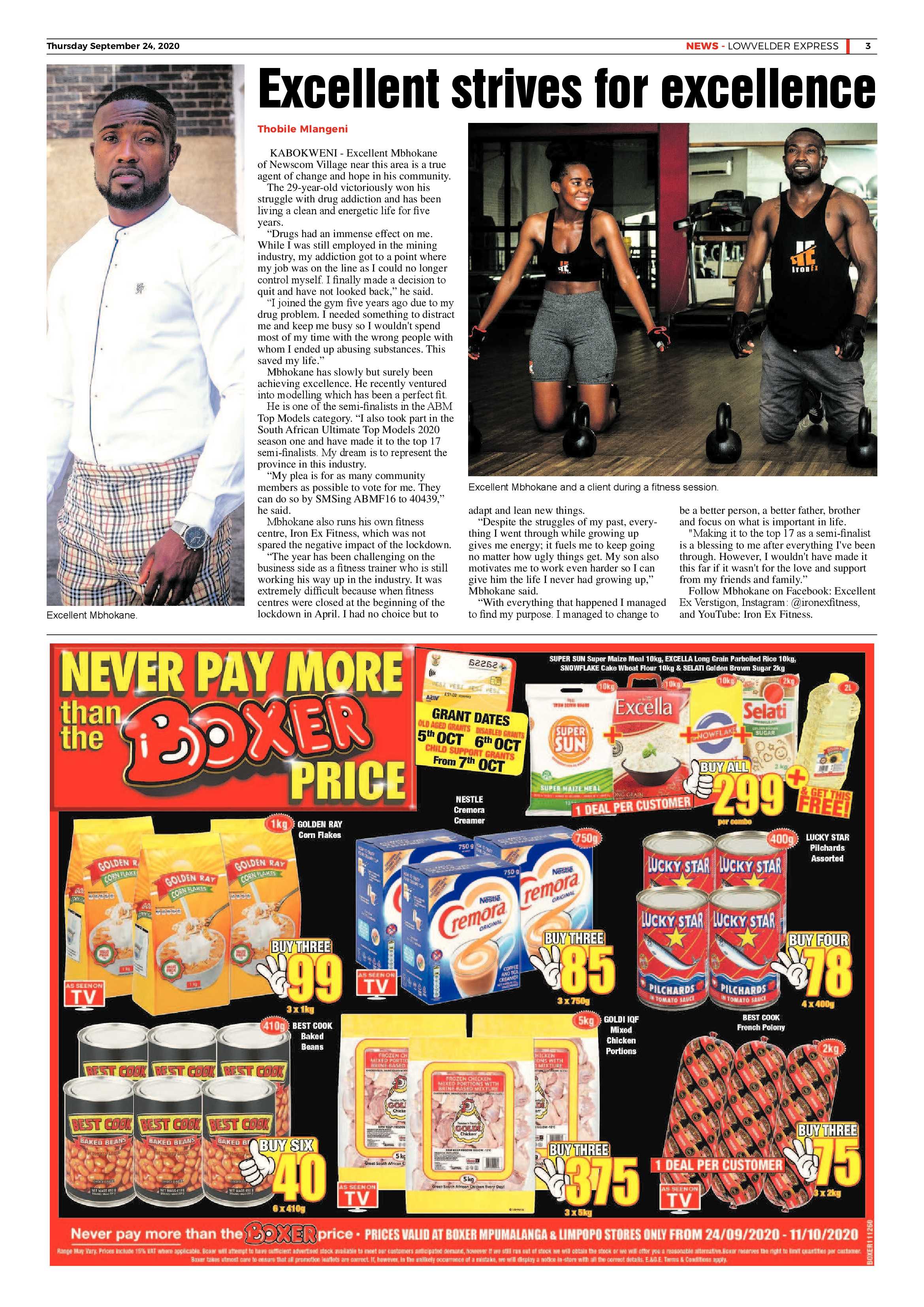 Lowvelder Express 24 September 2020 page 3