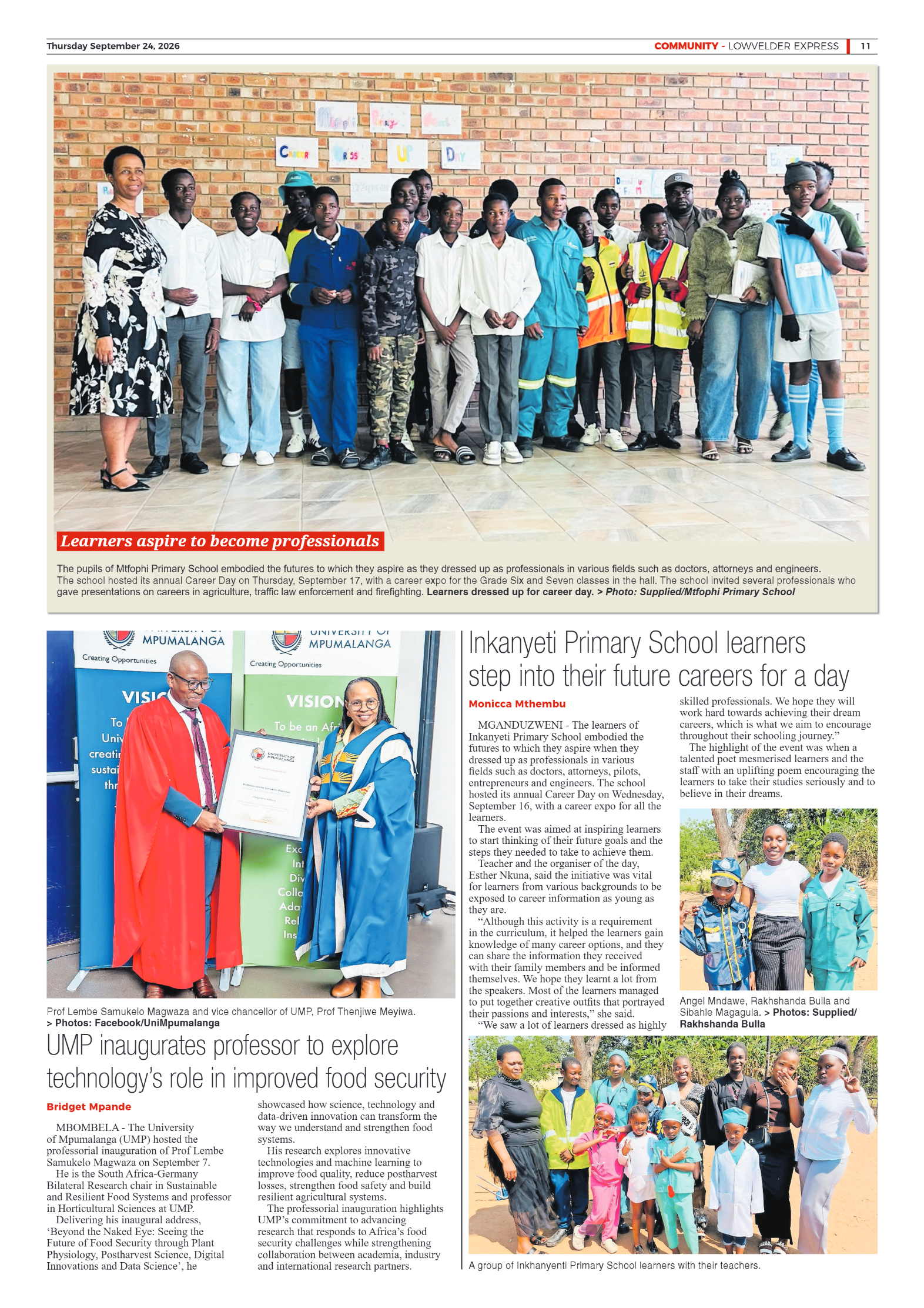 Lowvelder Express 24 September 2026 page 11