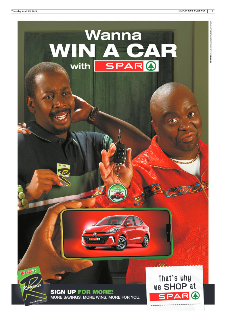 Lowvelder Express 25 April 2024 page 13