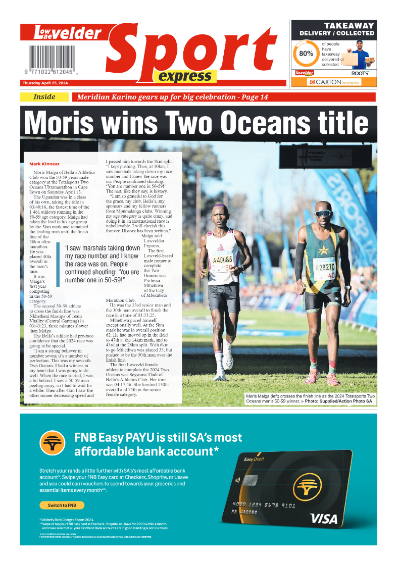 Lowvelder Express 25 April 2024 page 16