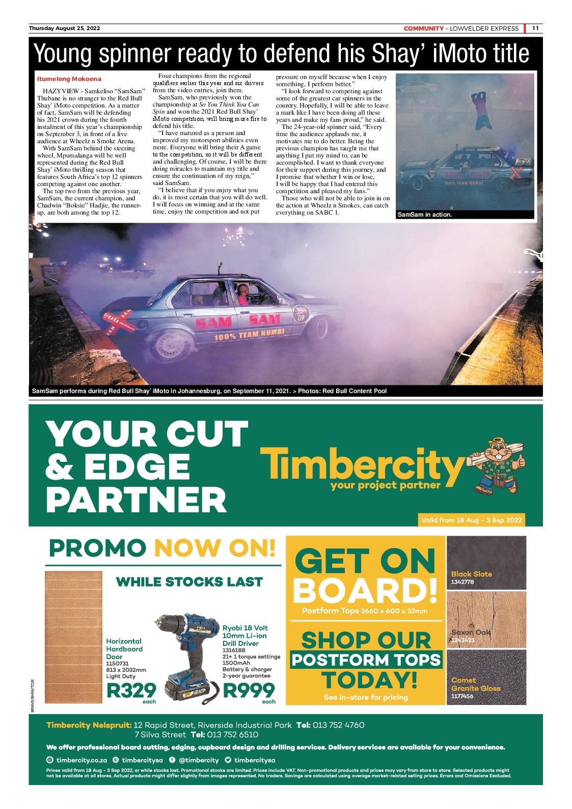 Lowvelder Express 25 August 2022 page 11