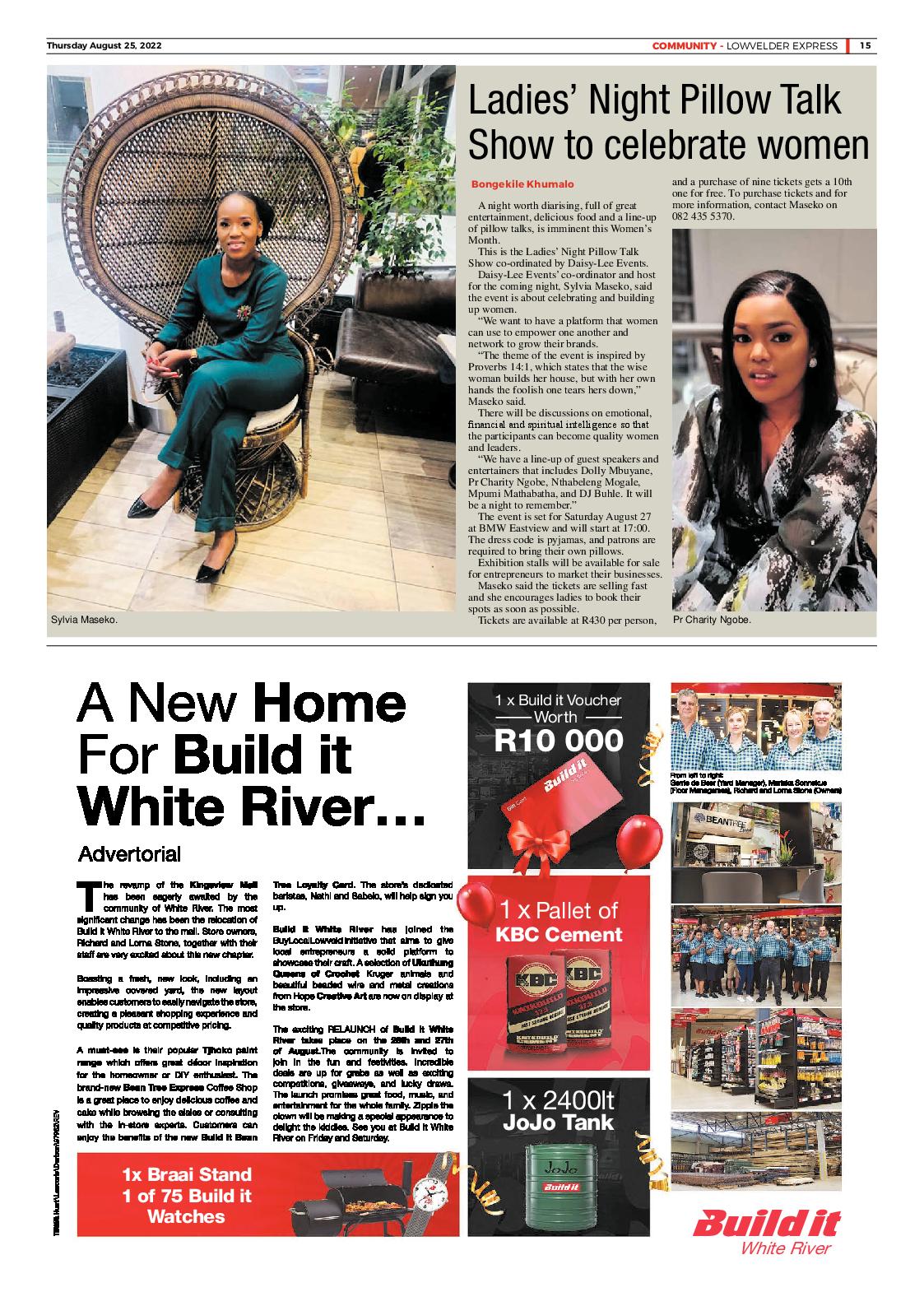 Lowvelder Express 25 August 2022 page 15