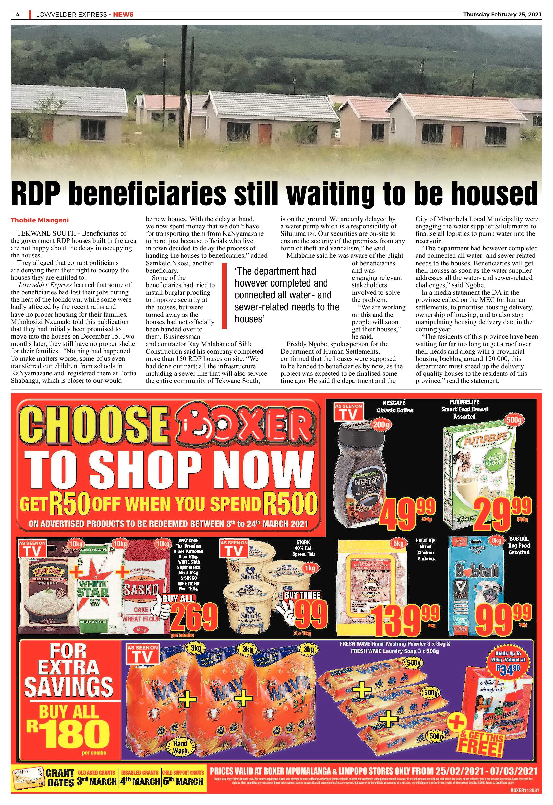 Lowvelder Express 25 February 2021 page 4