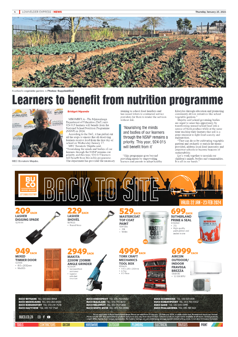 Lowvelder Express 25 January 2024 page 4