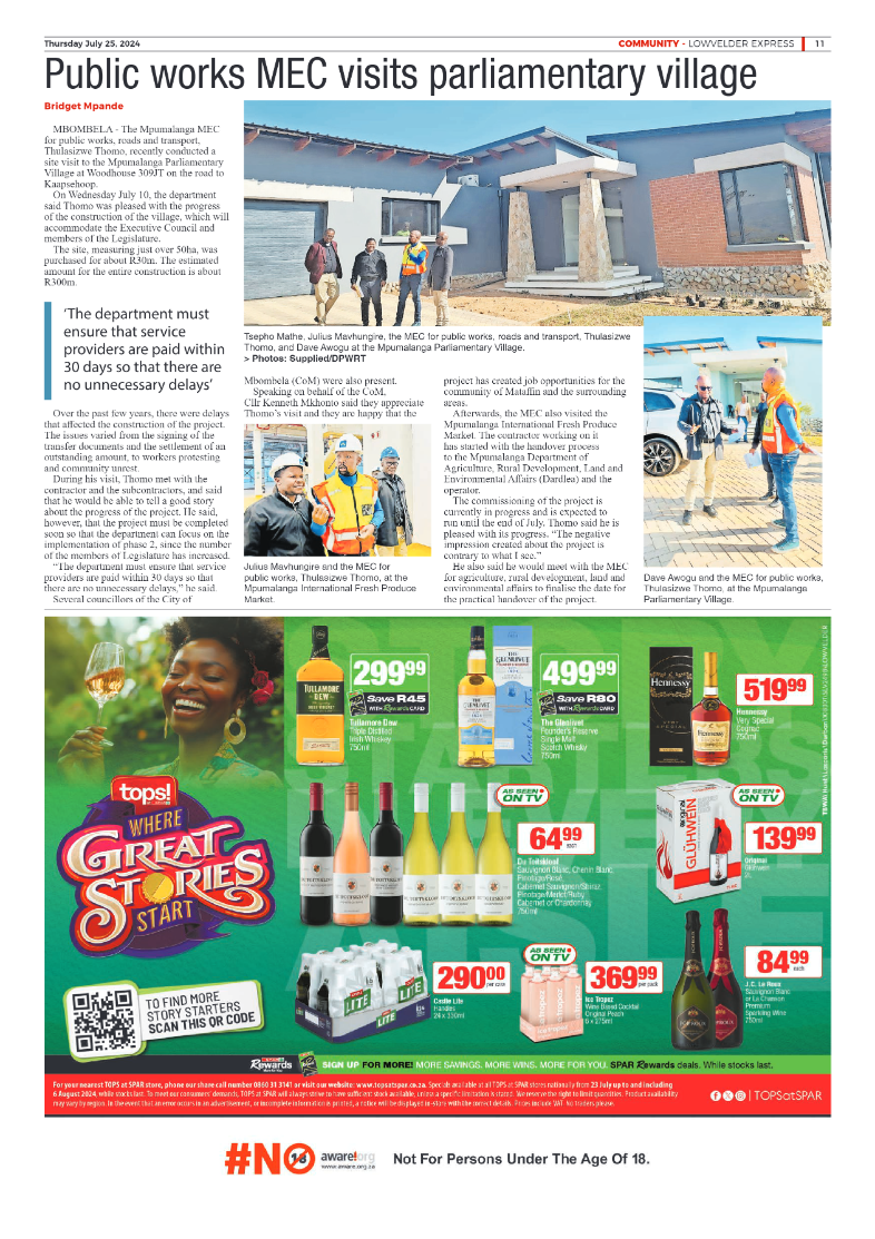 Lowvelder Express 25 July 2024 page 11