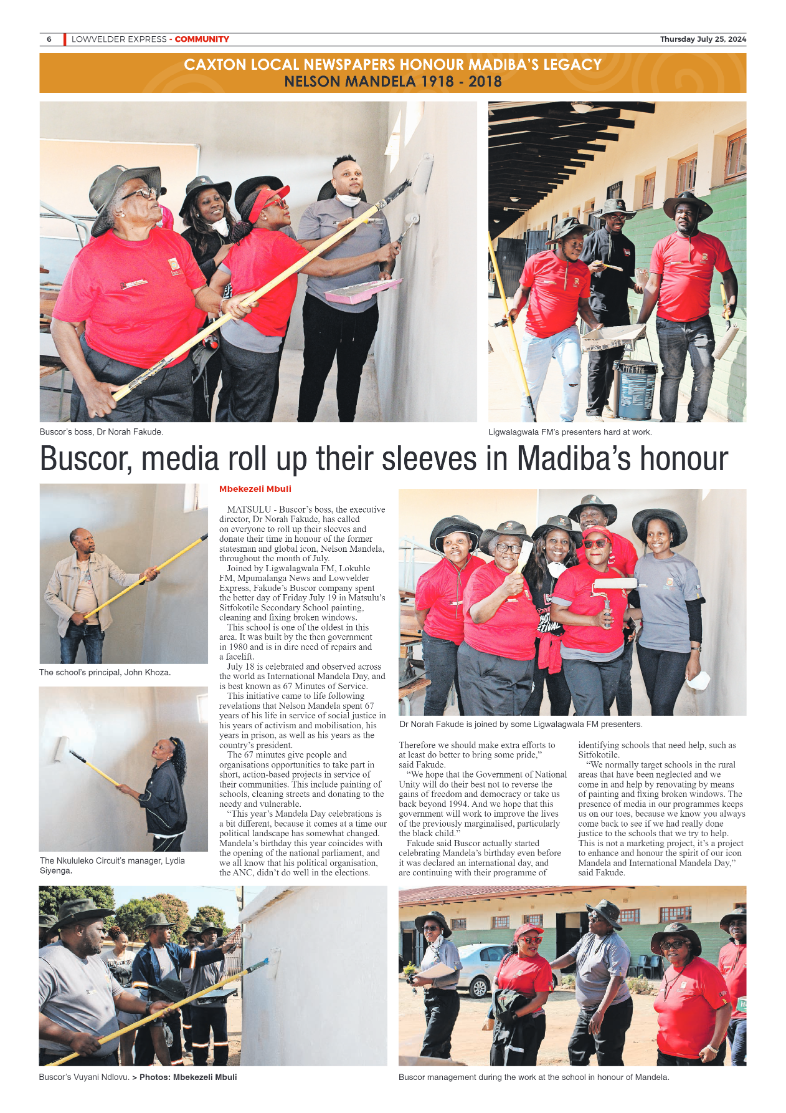 Lowvelder Express 25 July 2024 page 6