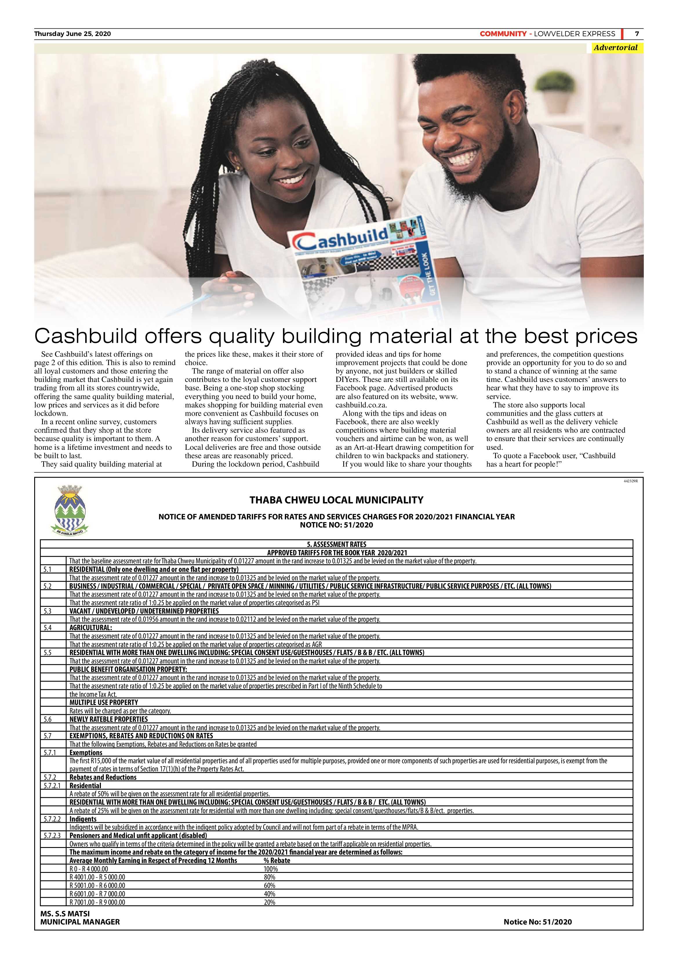 Lowvelder Express 25 June 2020 page 7