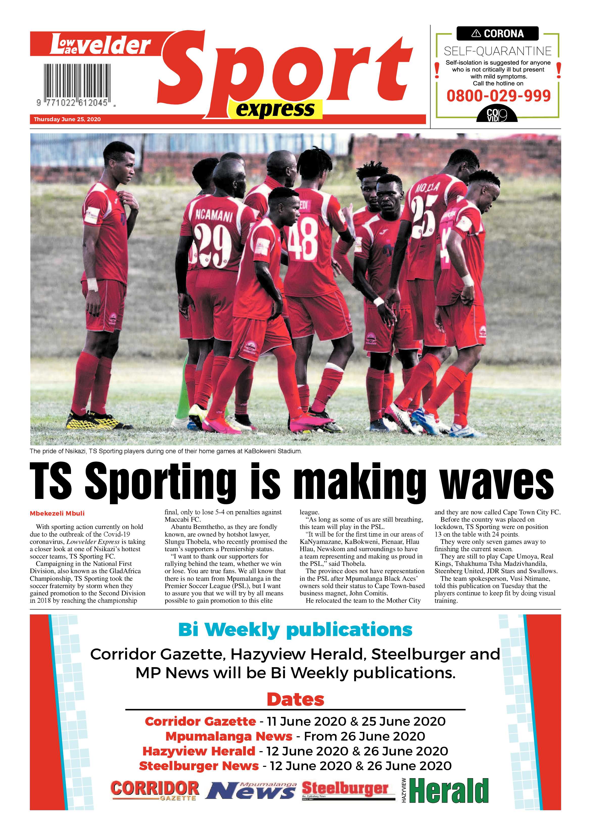 Lowvelder Express 25 June 2020 page 8