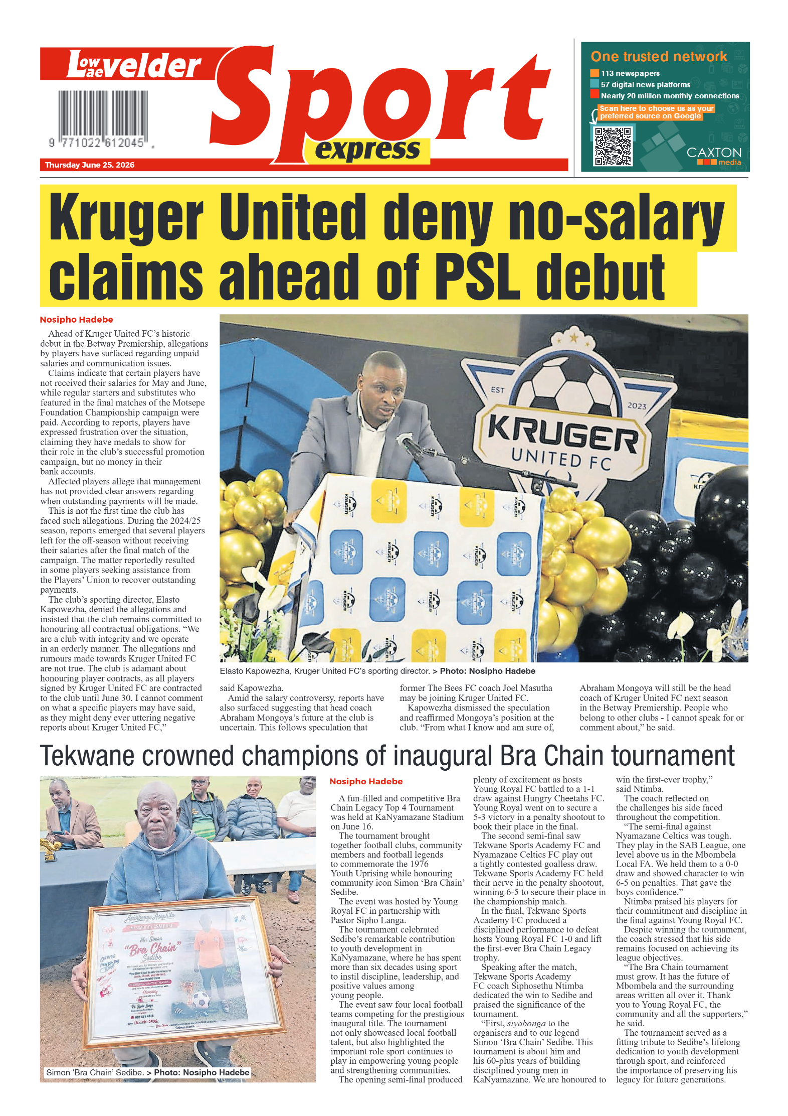 Lowvelder Express 25 June 2026 page 12