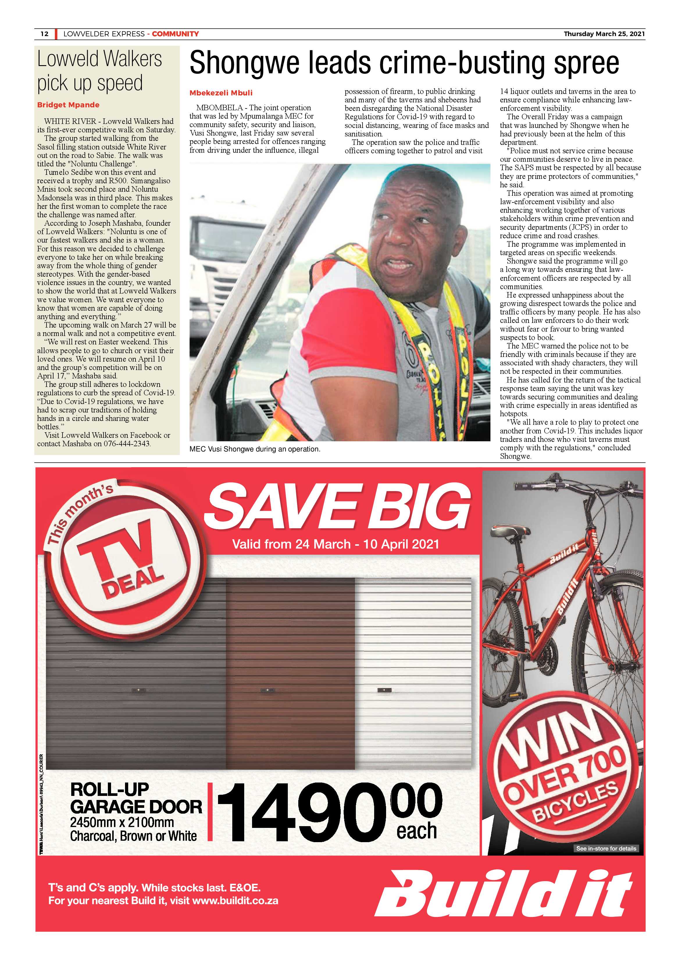 Lowvelder Express 25 March 2021 page 12