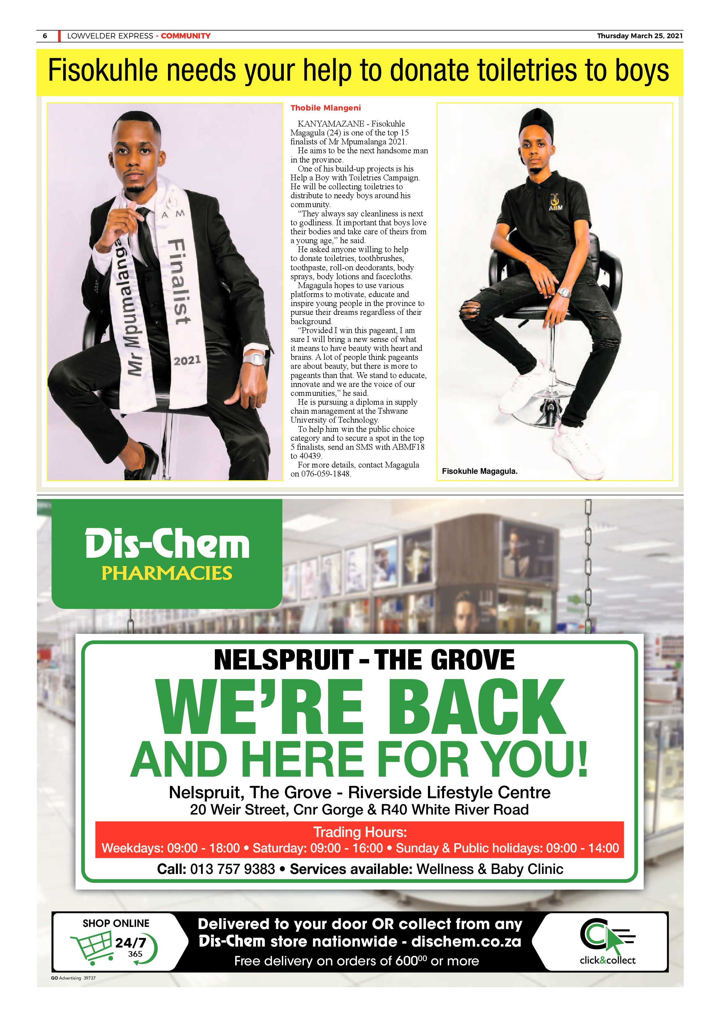 Lowvelder Express 25 March 2021 page 6