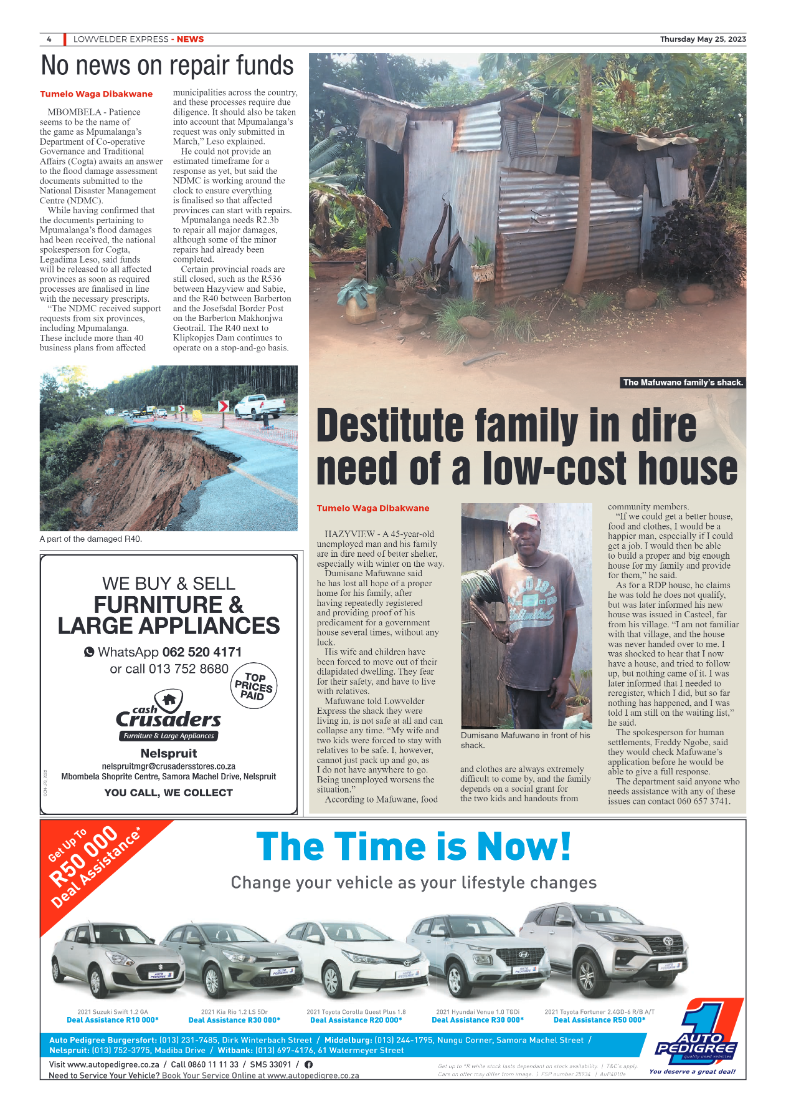 Lowvelder Express 25 May 2023 page 4