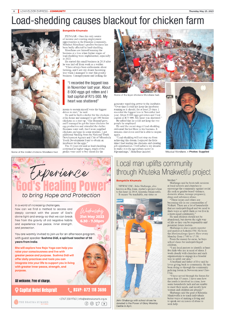 Lowvelder Express 25 May 2023 page 8
