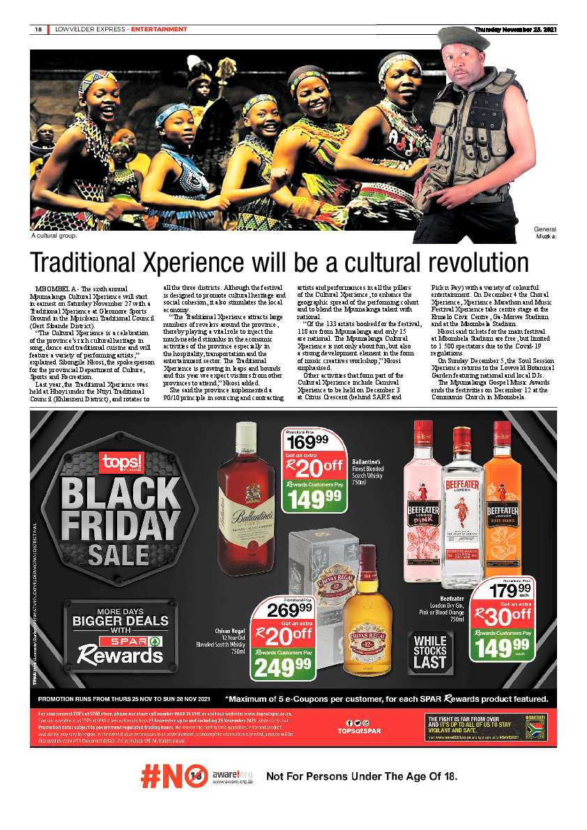 Lowvelder Express 25 November 2021 page 20