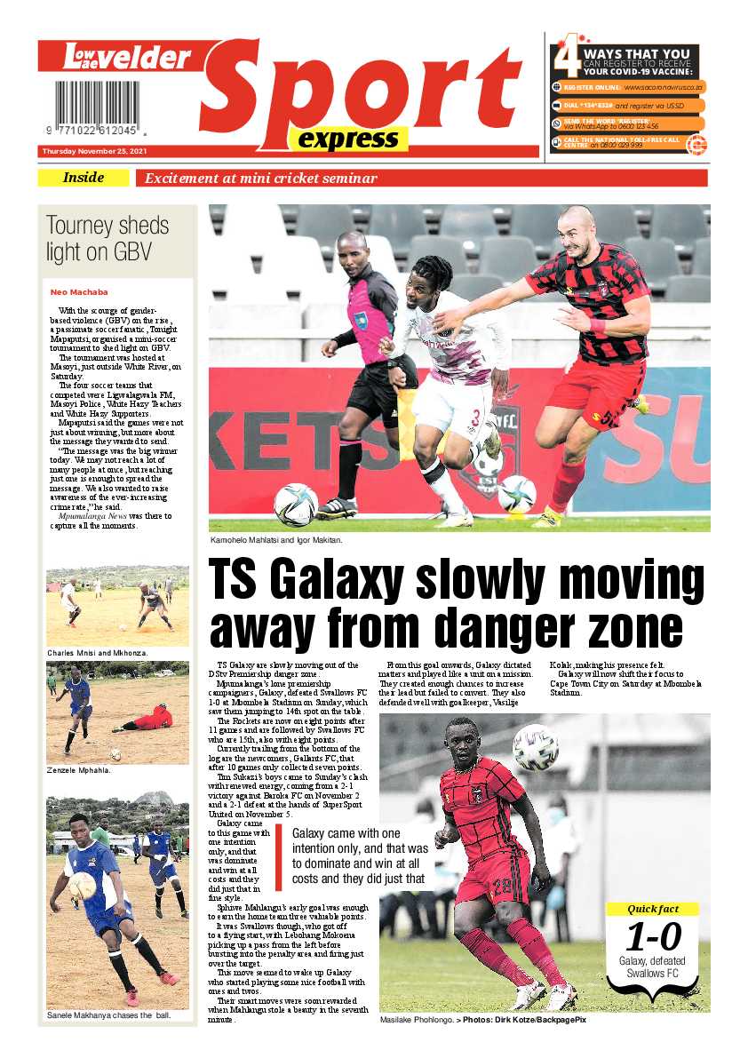 Lowvelder Express 25 November 2021 page 26
