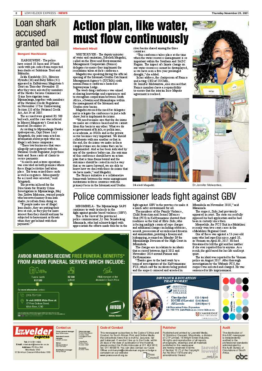 Lowvelder Express 25 November 2021 page 4