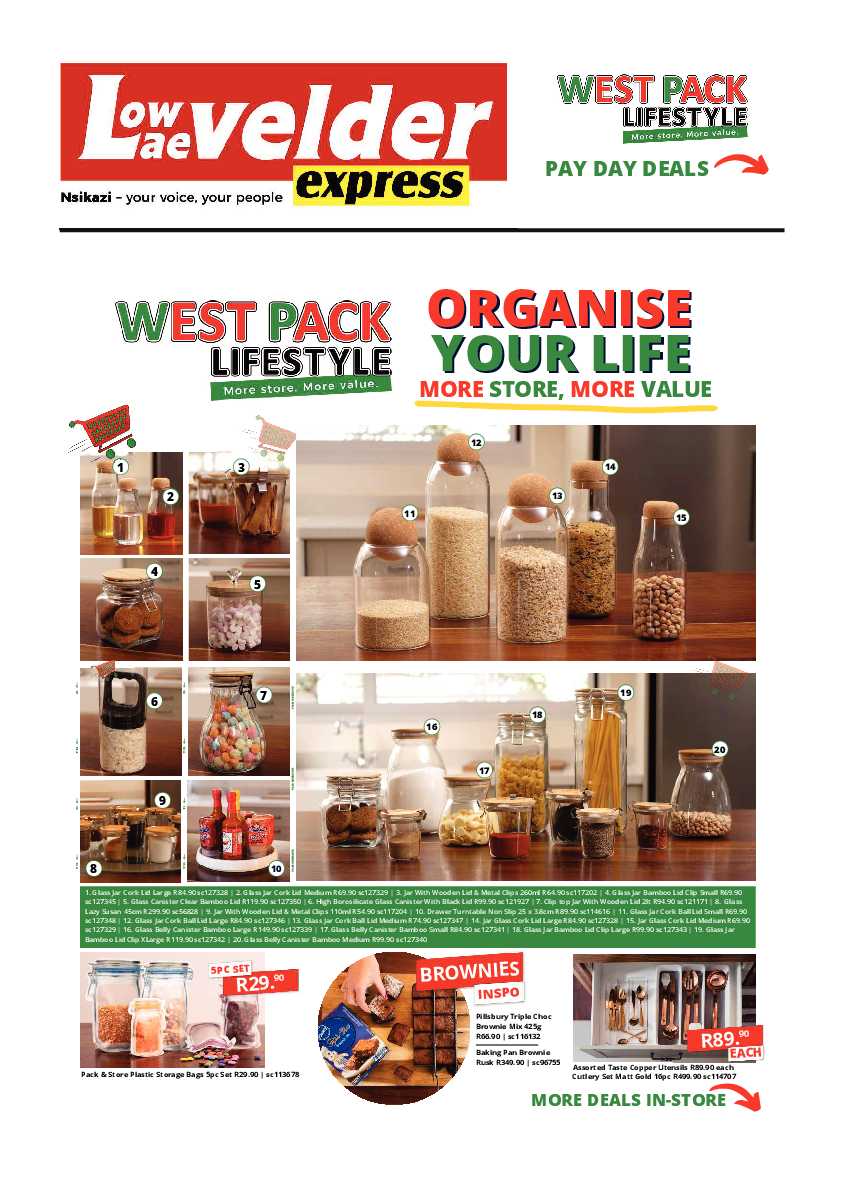 Lowvelder Express 26 August 2021 page 1