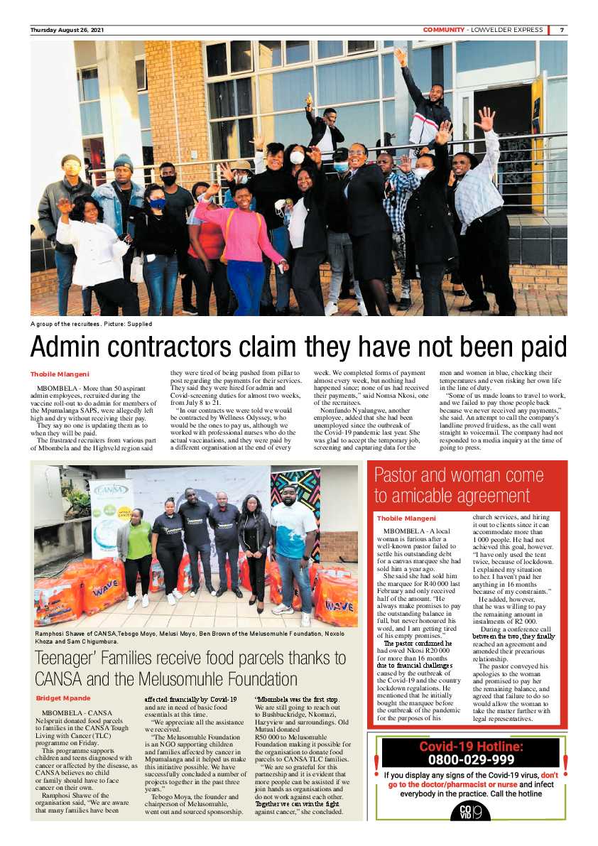 Lowvelder Express 26 August 2021 page 10