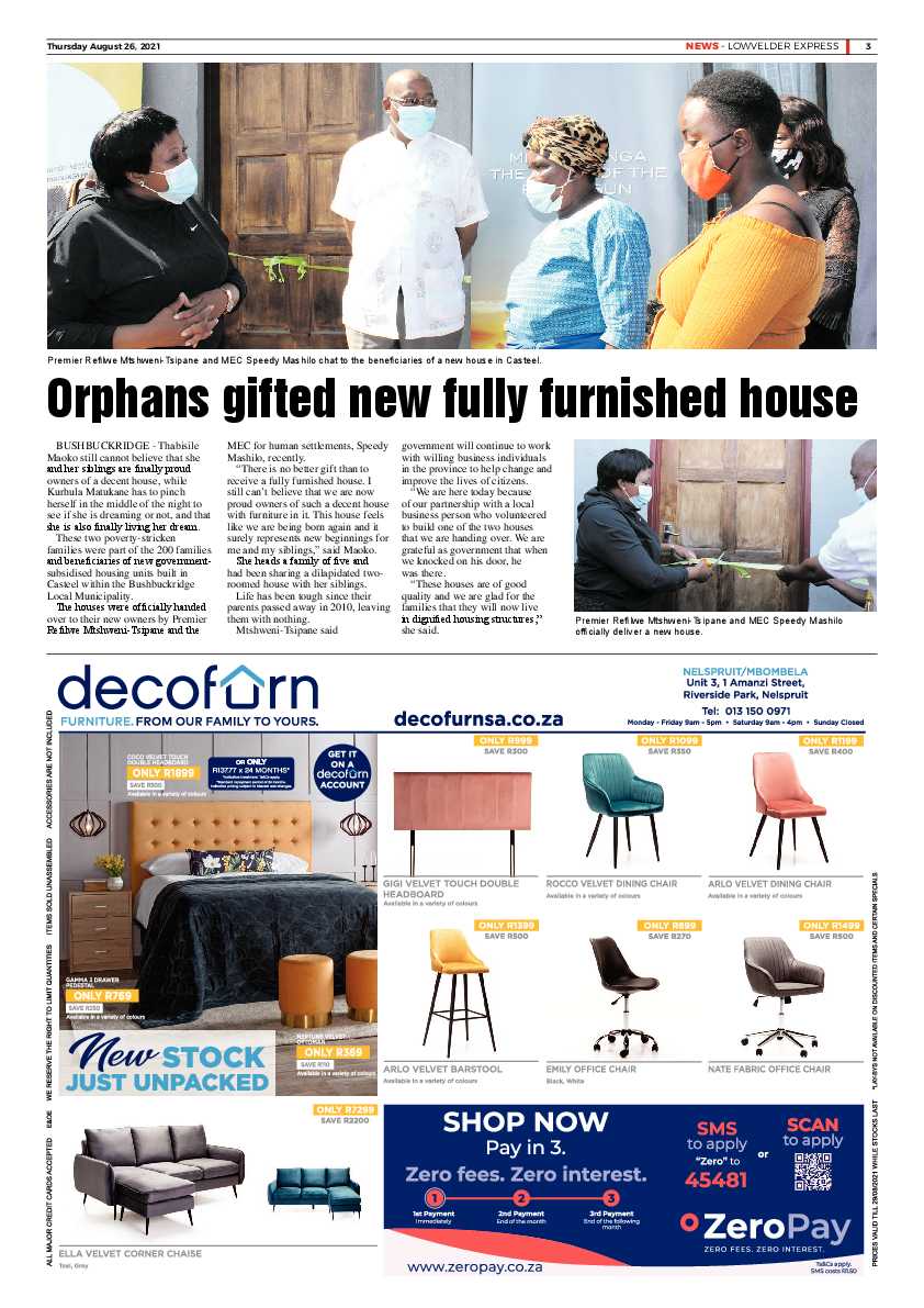Lowvelder Express 26 August 2021 page 6