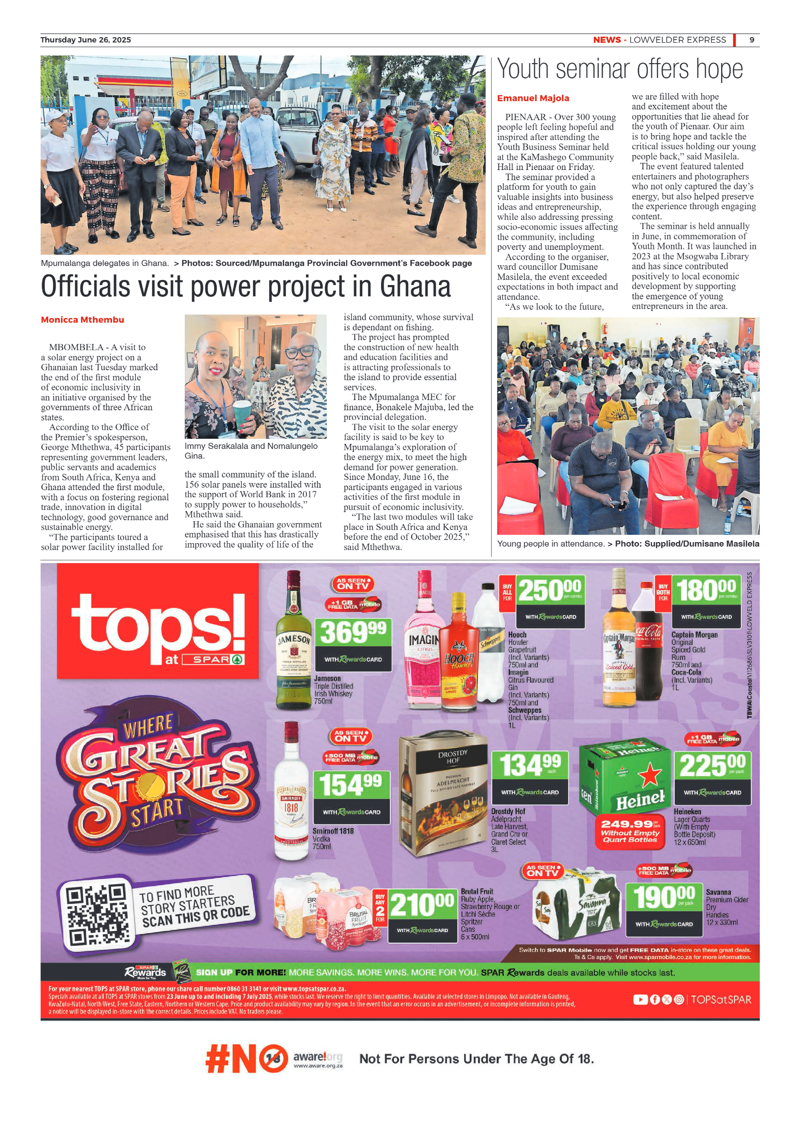 Lowvelder Express 26 June 2025 page 9