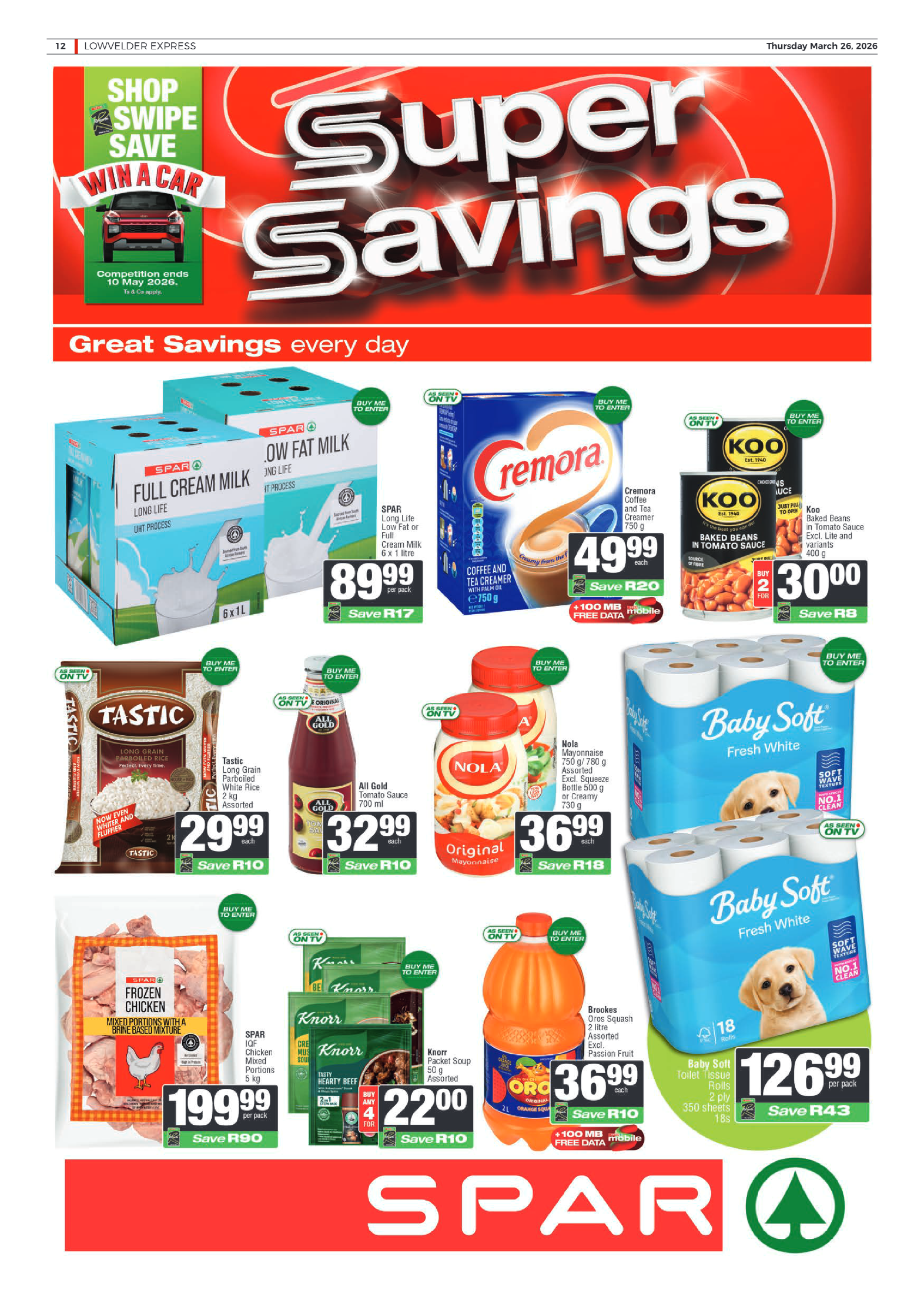 Lowvelder Express 26 March 2026 page 12