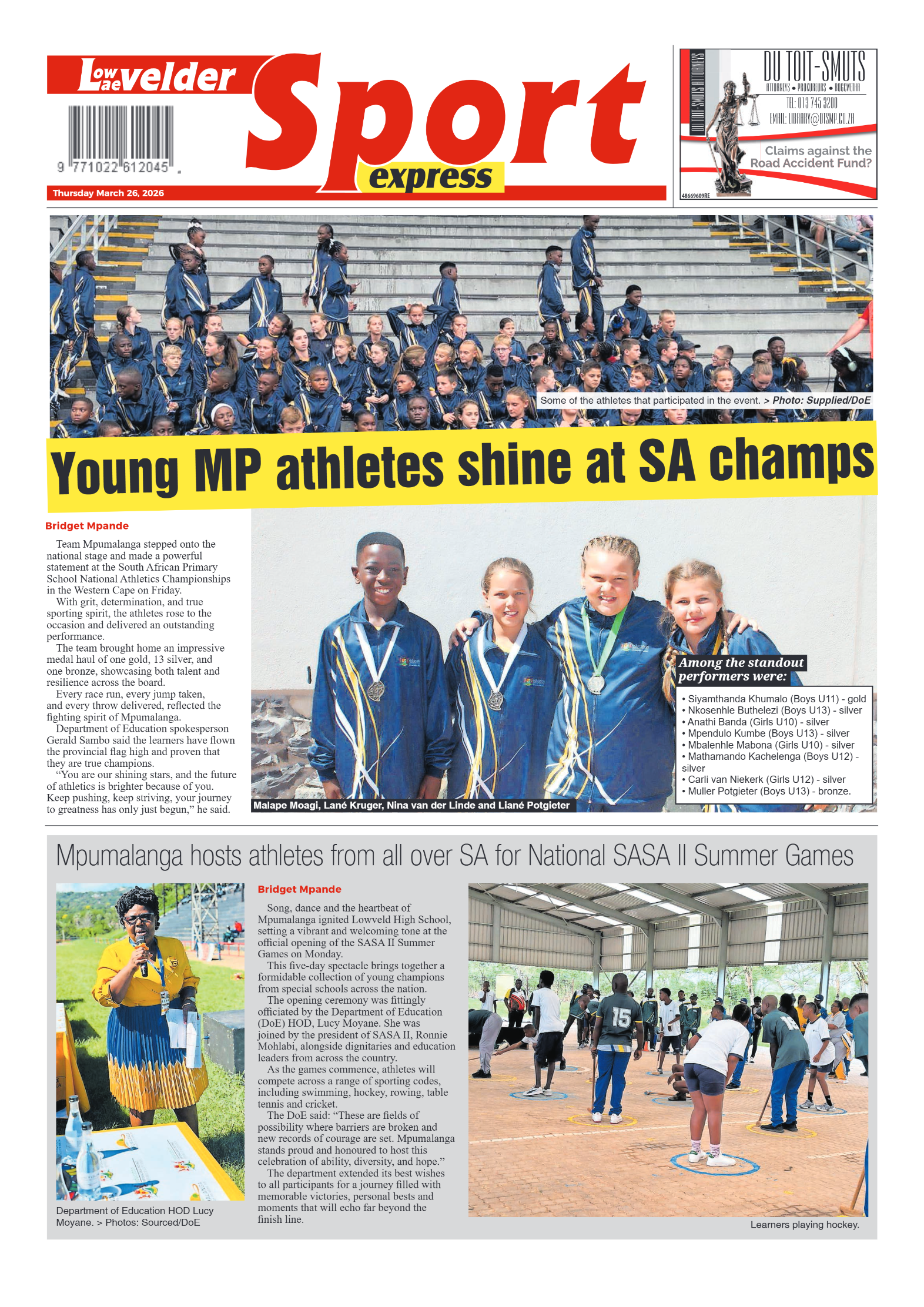 Lowvelder Express 26 March 2026 page 16