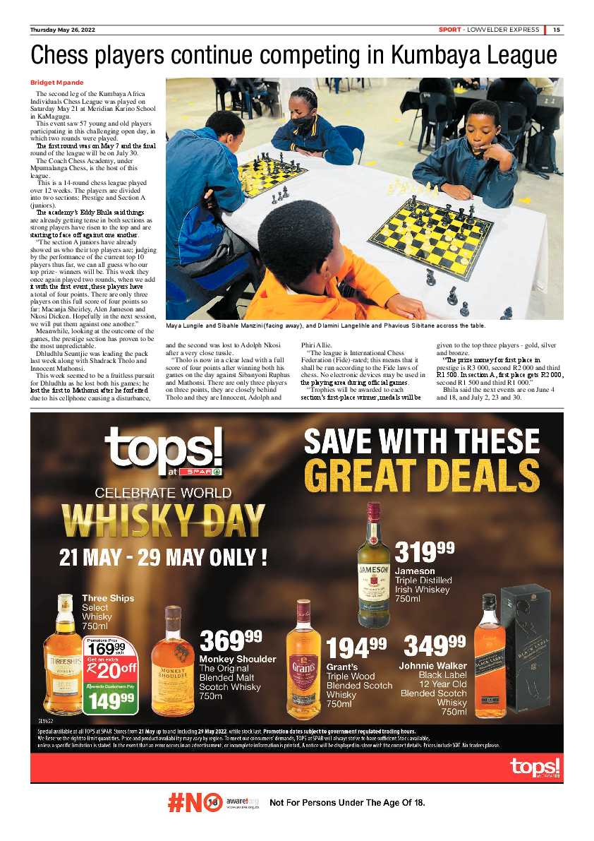 Lowvelder Express 26 May 2022 page 15