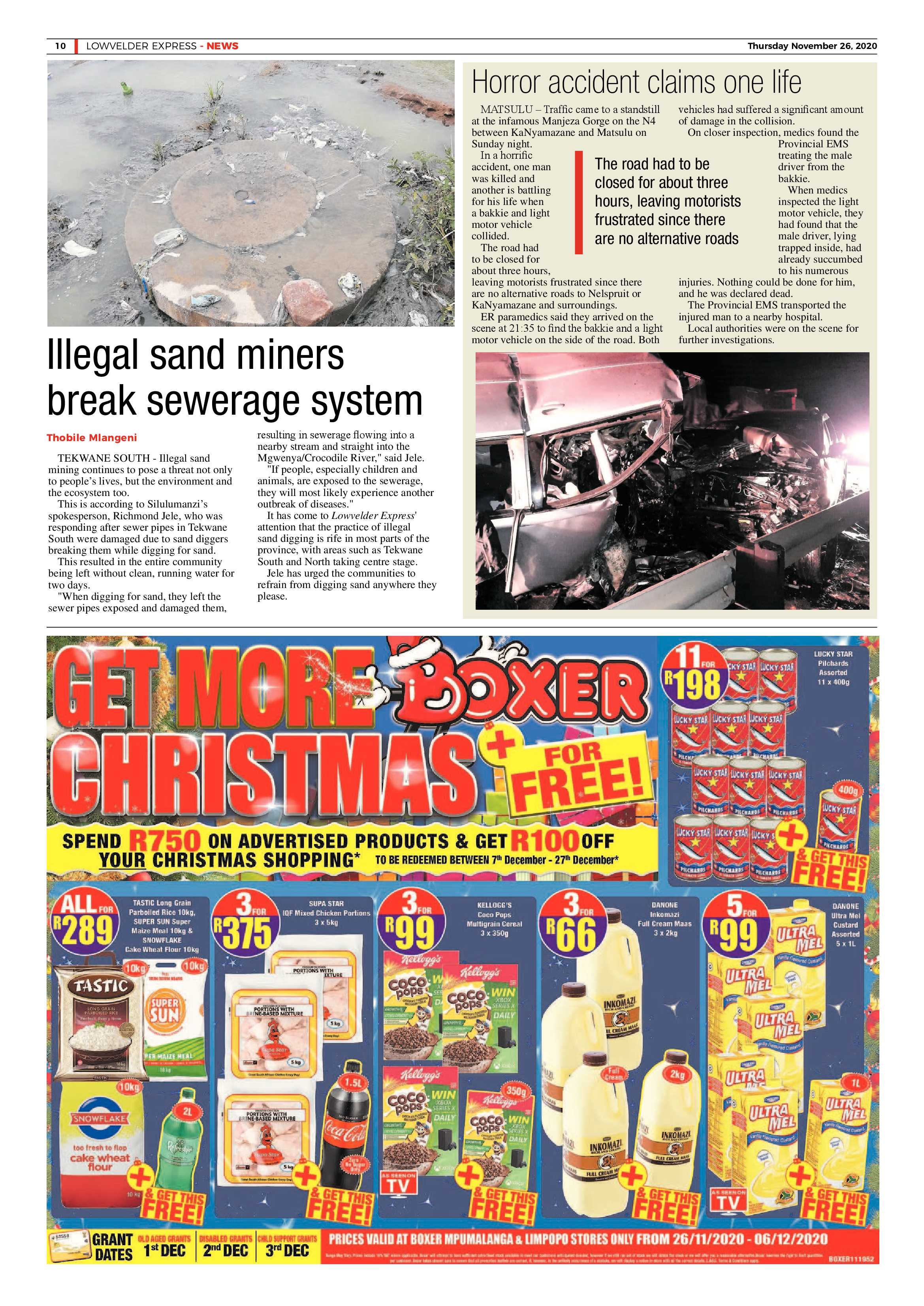 Lowvelder Express 26 November 2020 page 10