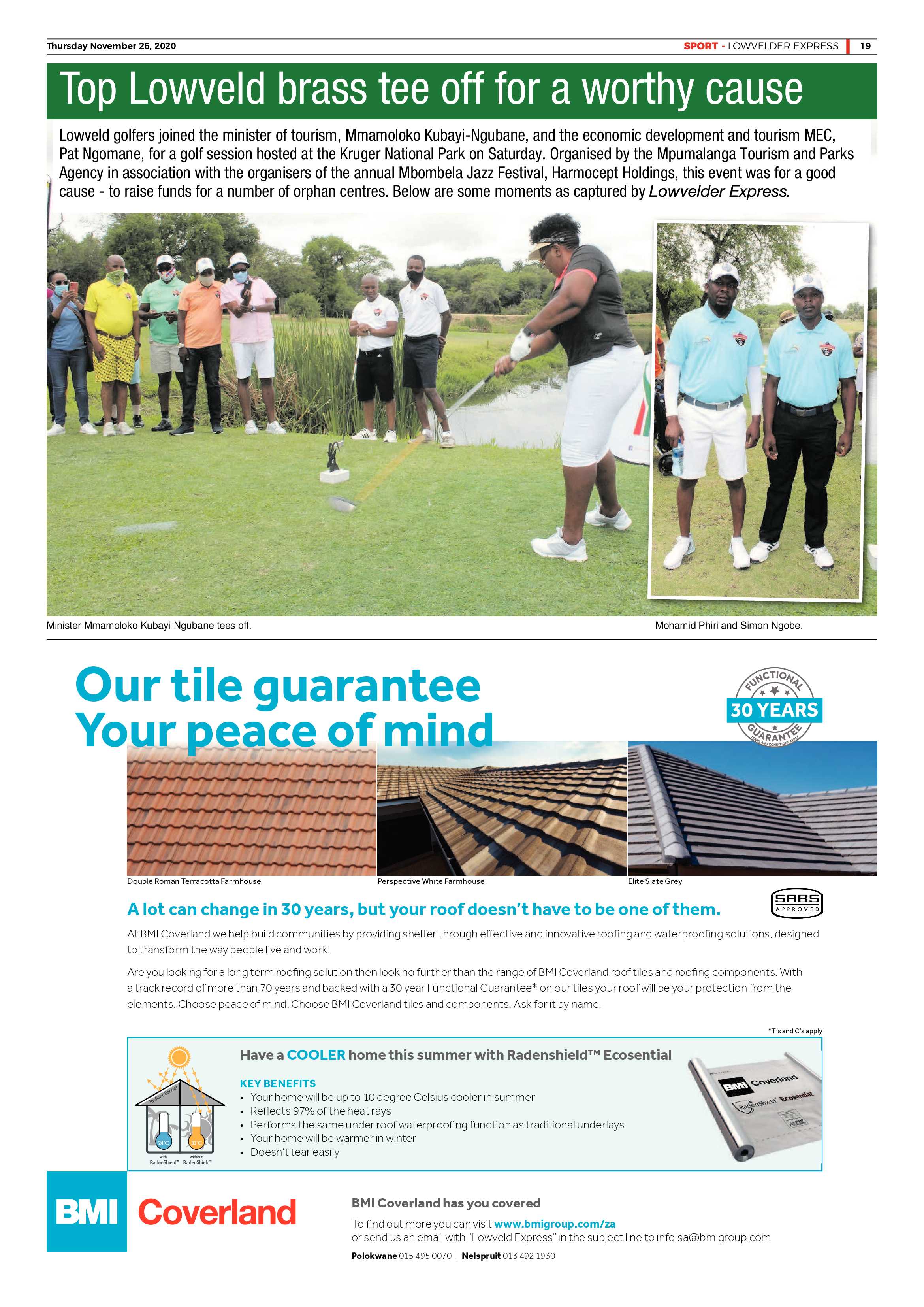 Lowvelder Express 26 November 2020 page 19