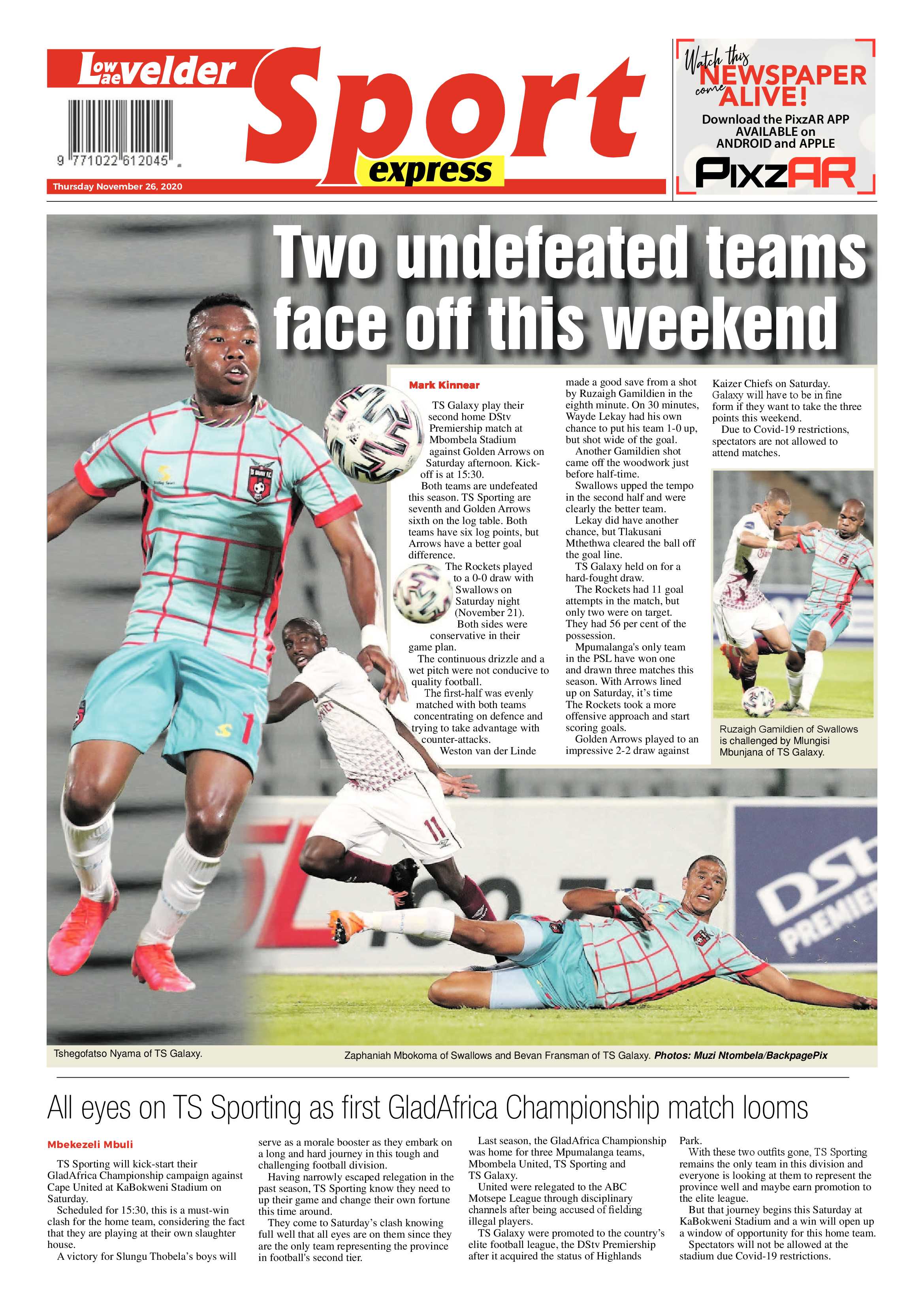 Lowvelder Express 26 November 2020 page 20