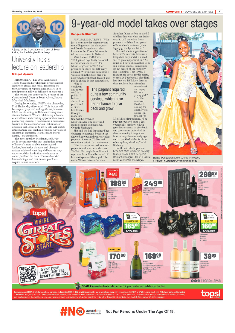 Lowvelder Express 26 October 2023 page 11