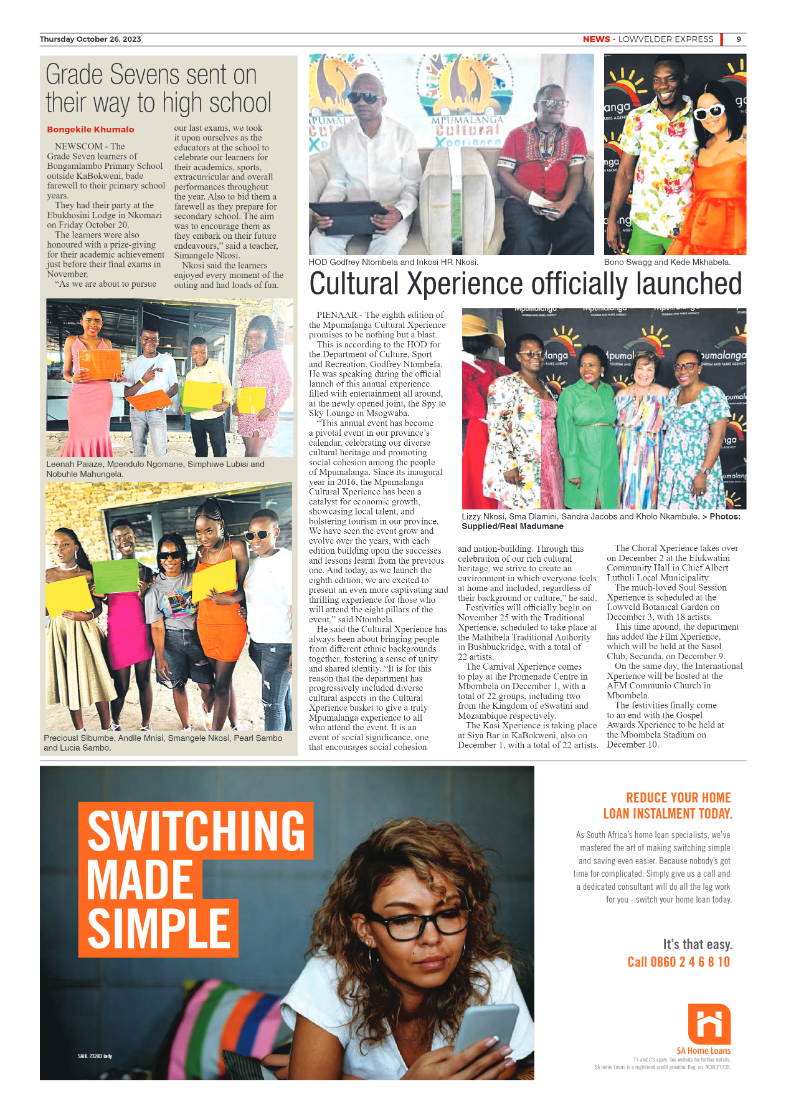 Lowvelder Express 26 October 2023 page 9