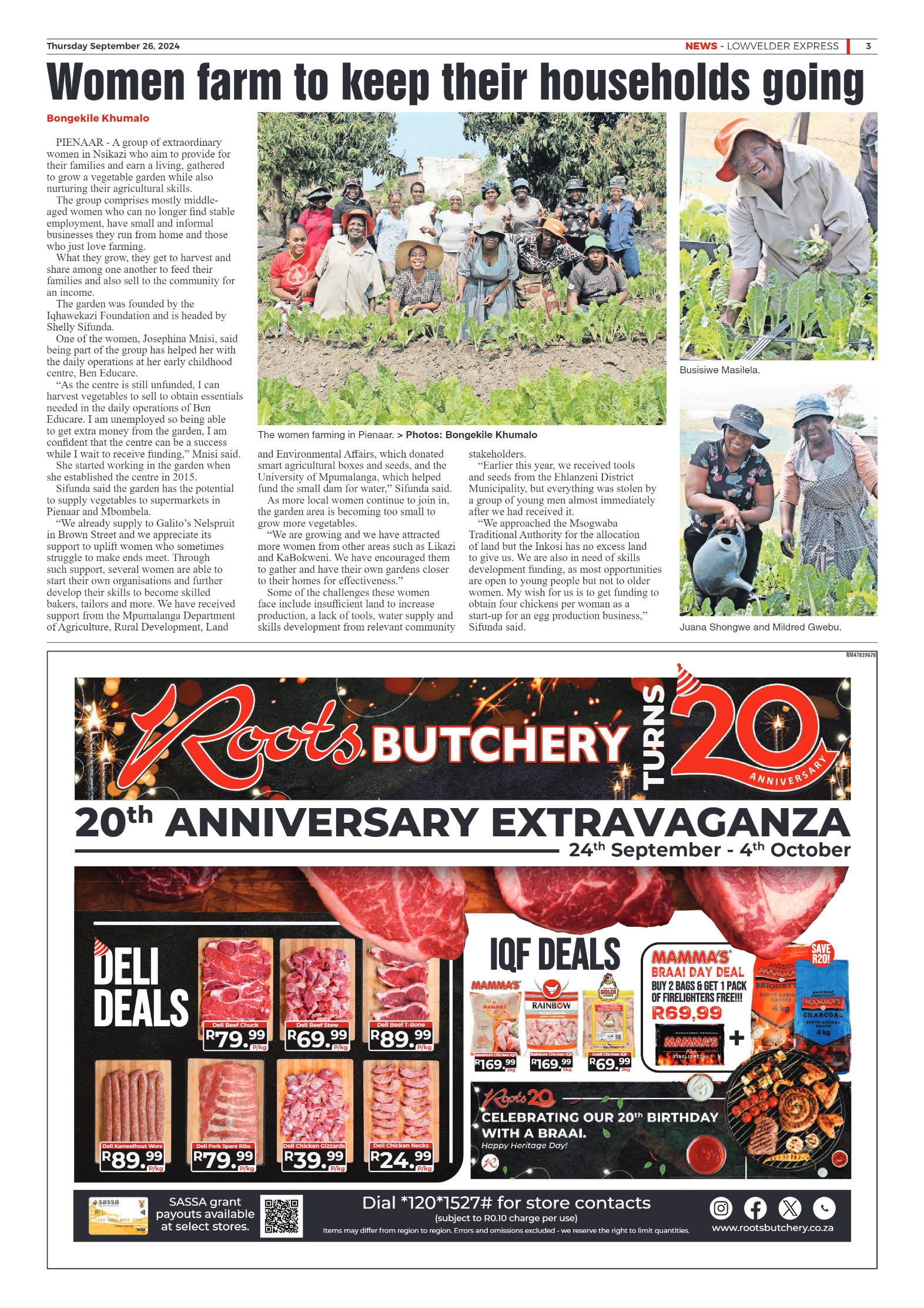 Lowvelder Express 26 September 2024 page 3