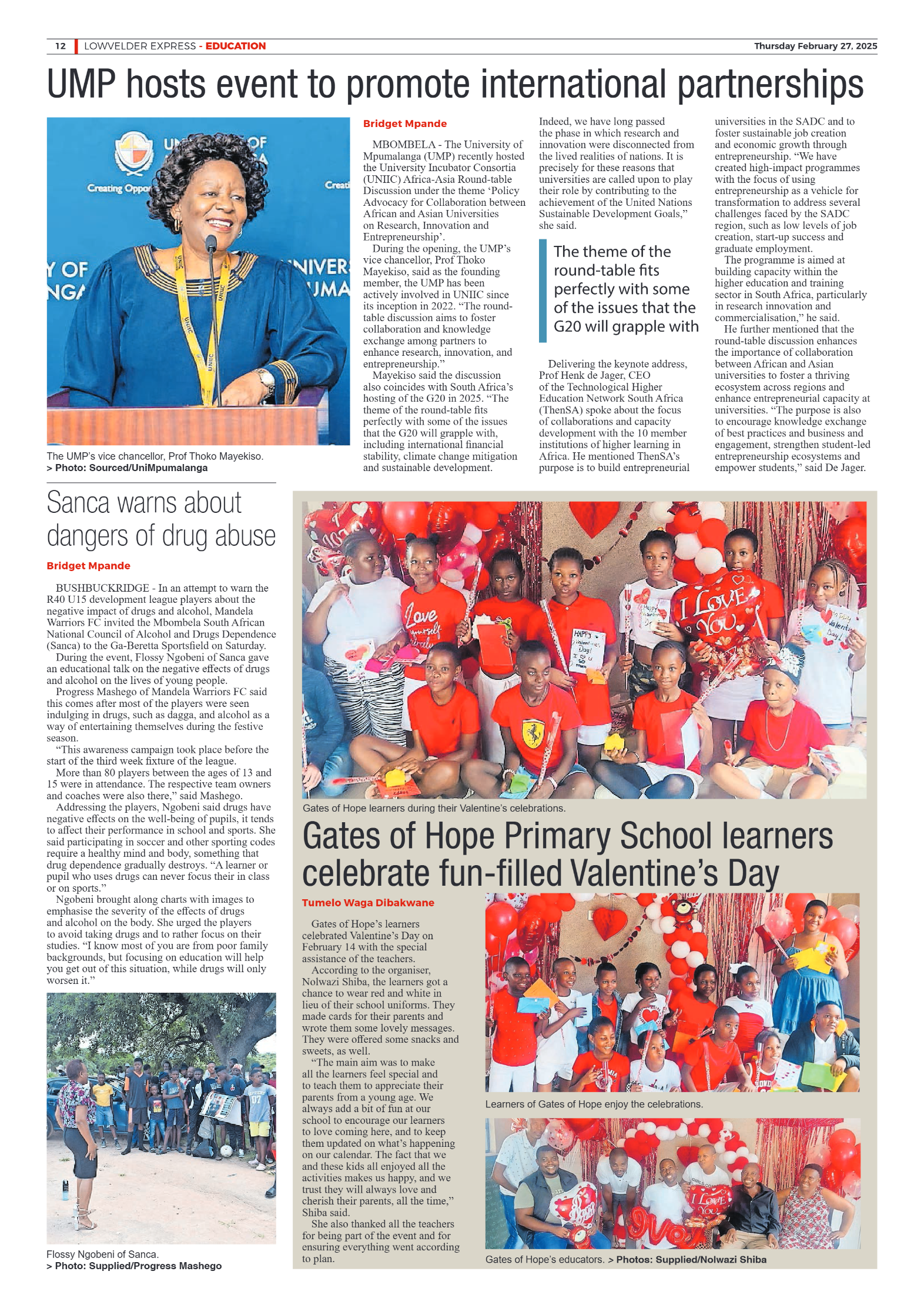 Lowvelder Express 27 February 2025 page 12