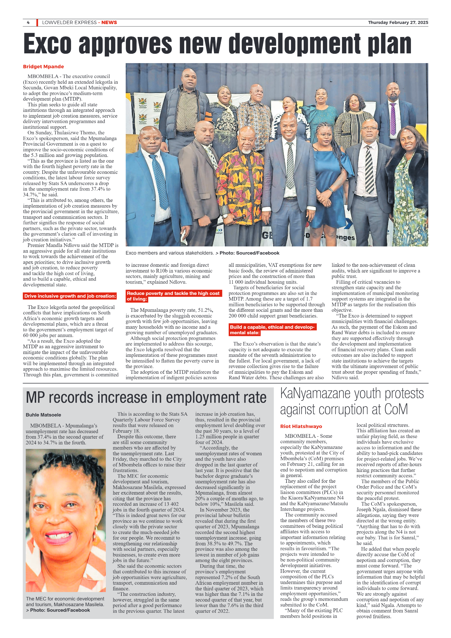 Lowvelder Express 27 February 2025 page 4