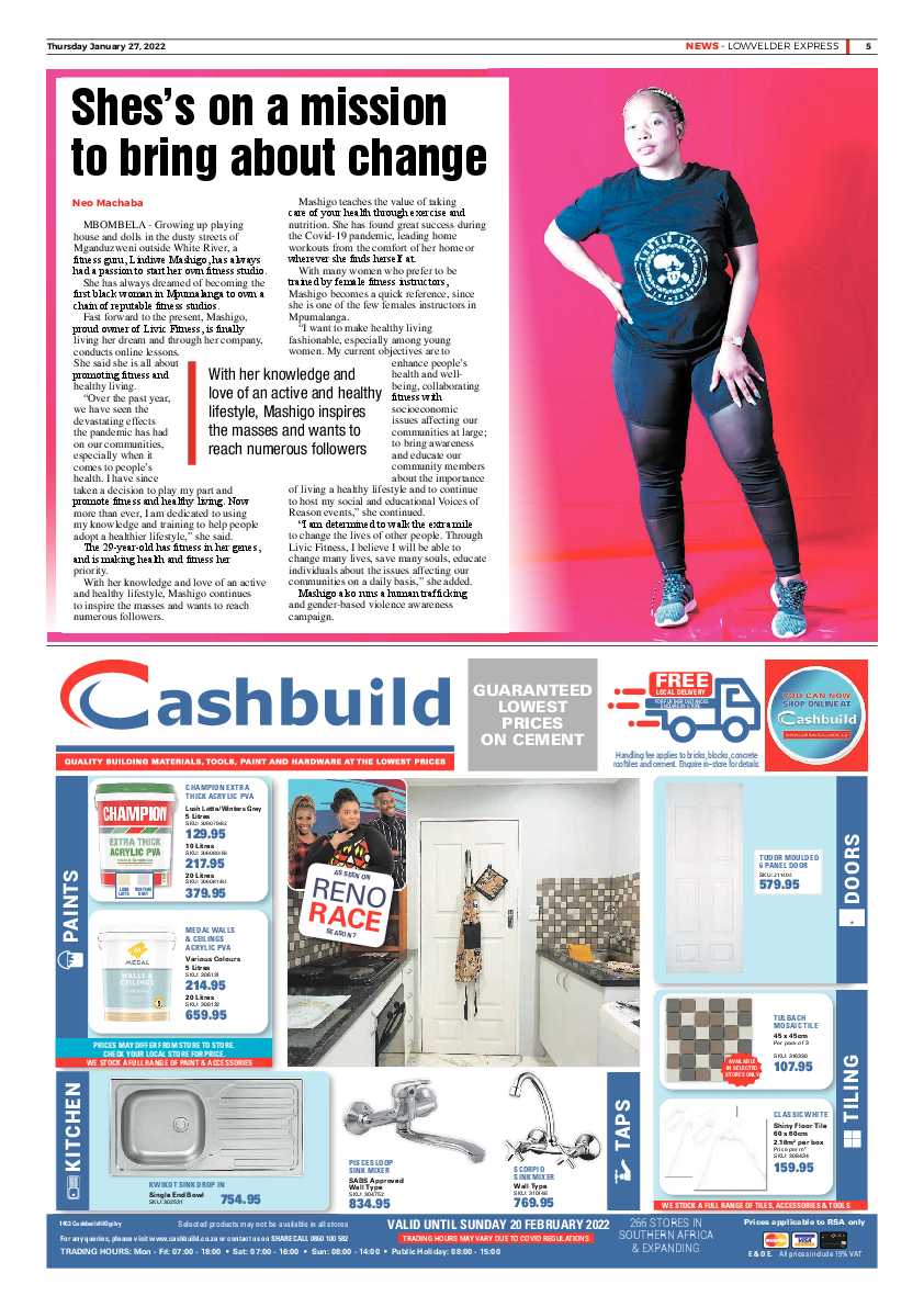 Lowvelder Express 27 January 2022 page 5