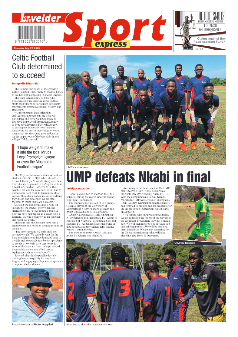 Lowvelder Express 27 July 2023 page 16