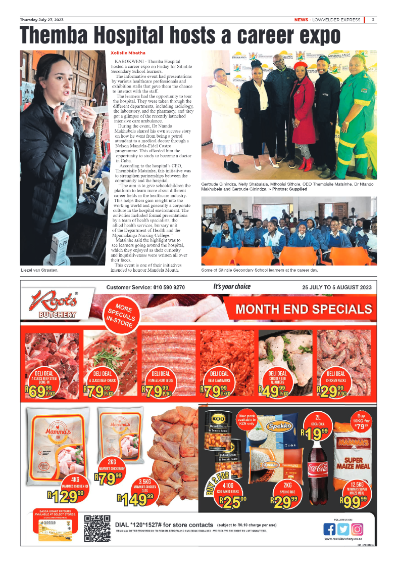 Lowvelder Express 27 July 2023 page 3