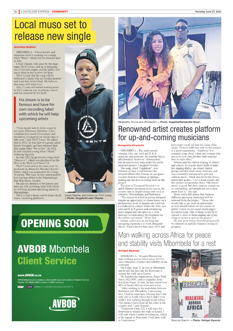 Lowvelder Express 27 June 2024 page 12