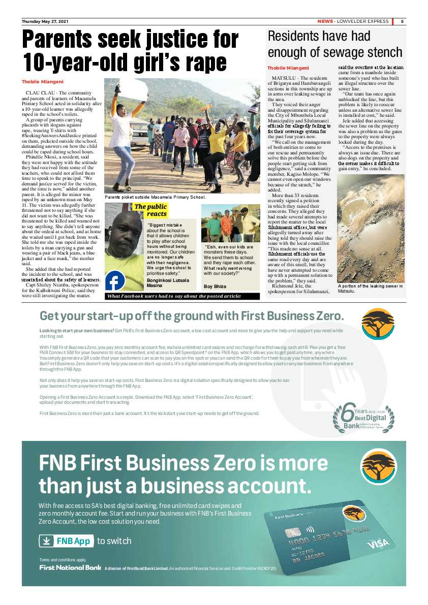 Lowvelder Express 27 May 2021 page 5