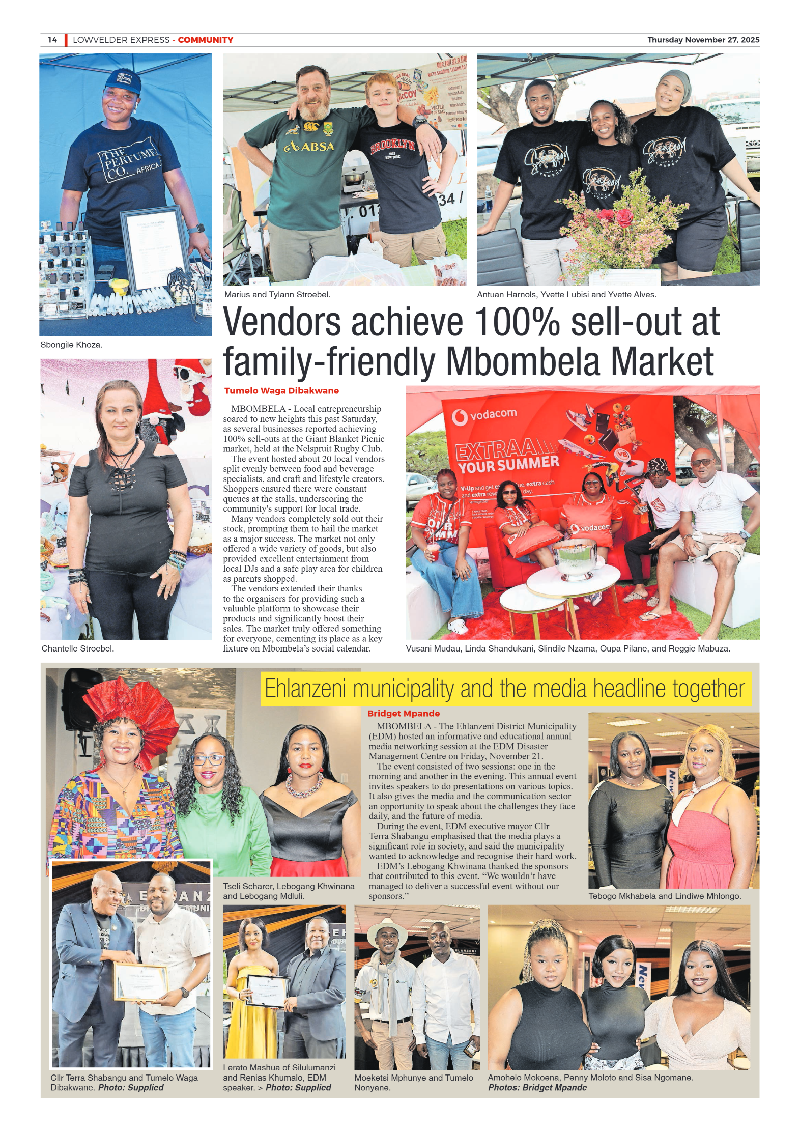 Lowvelder Express 27 November 2025 page 14