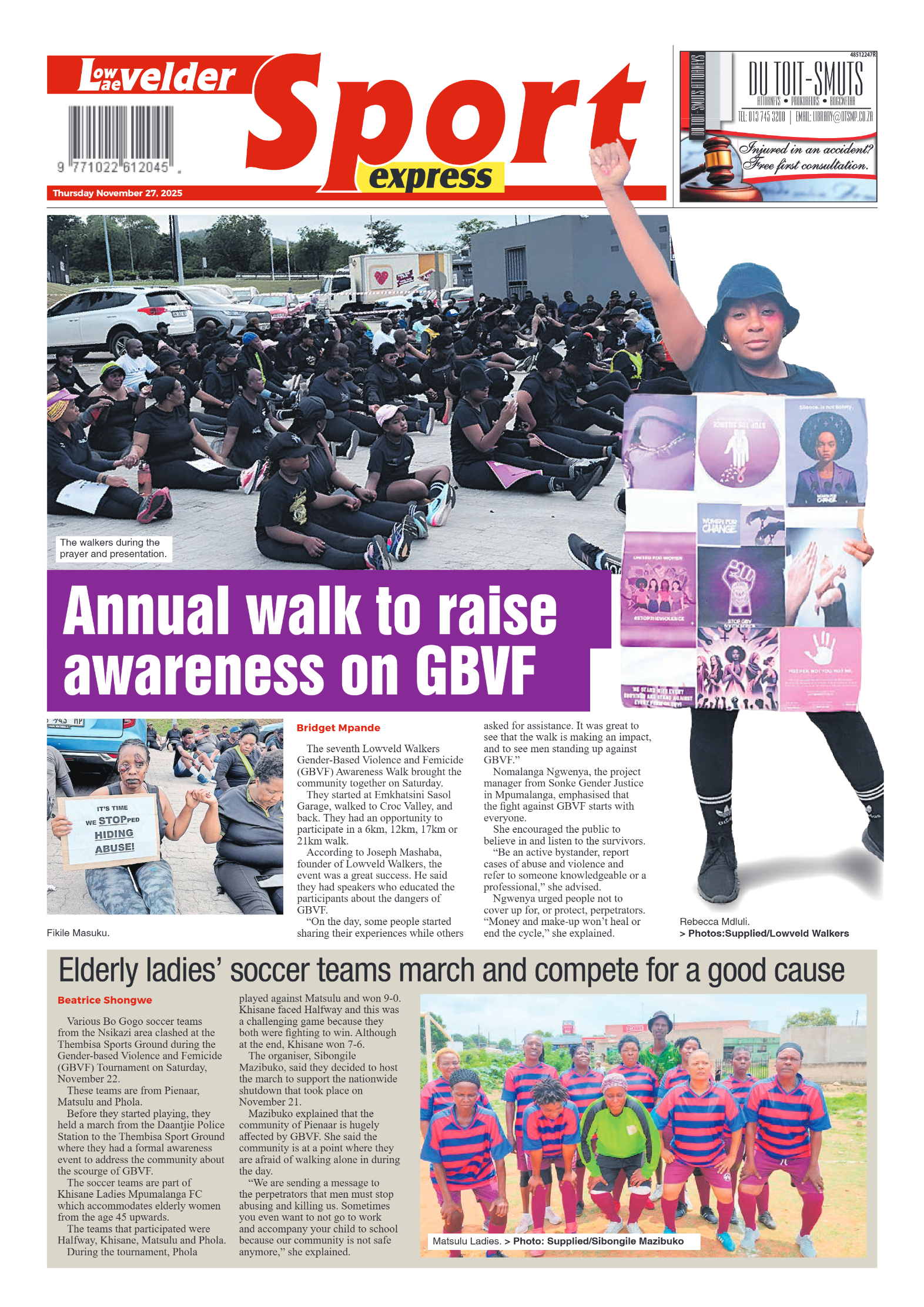 Lowvelder Express 27 November 2025 page 16