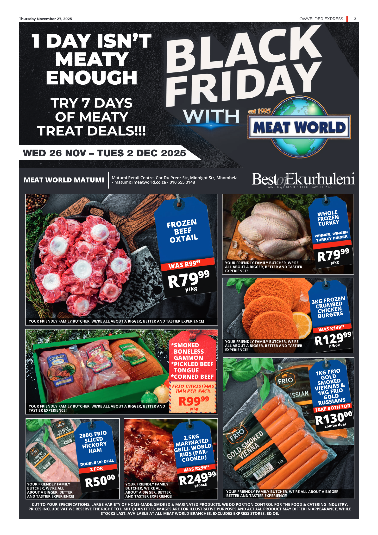 Lowvelder Express 27 November 2025 page 3