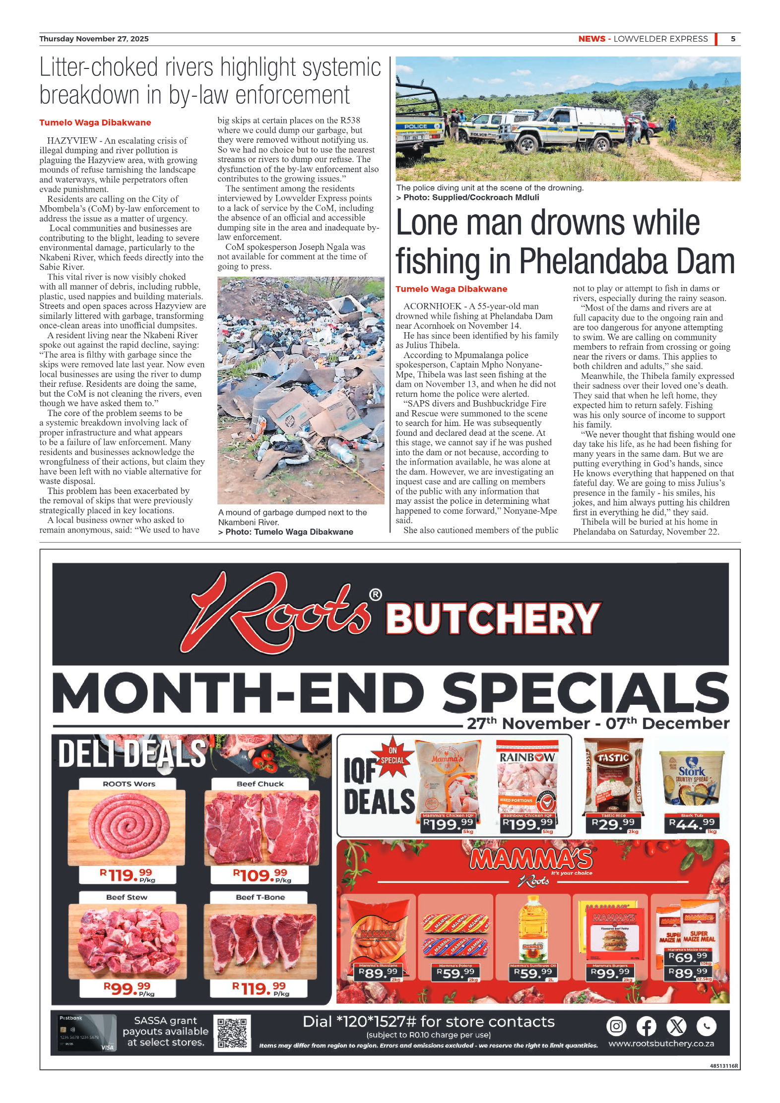 Lowvelder Express 27 November 2025 page 5