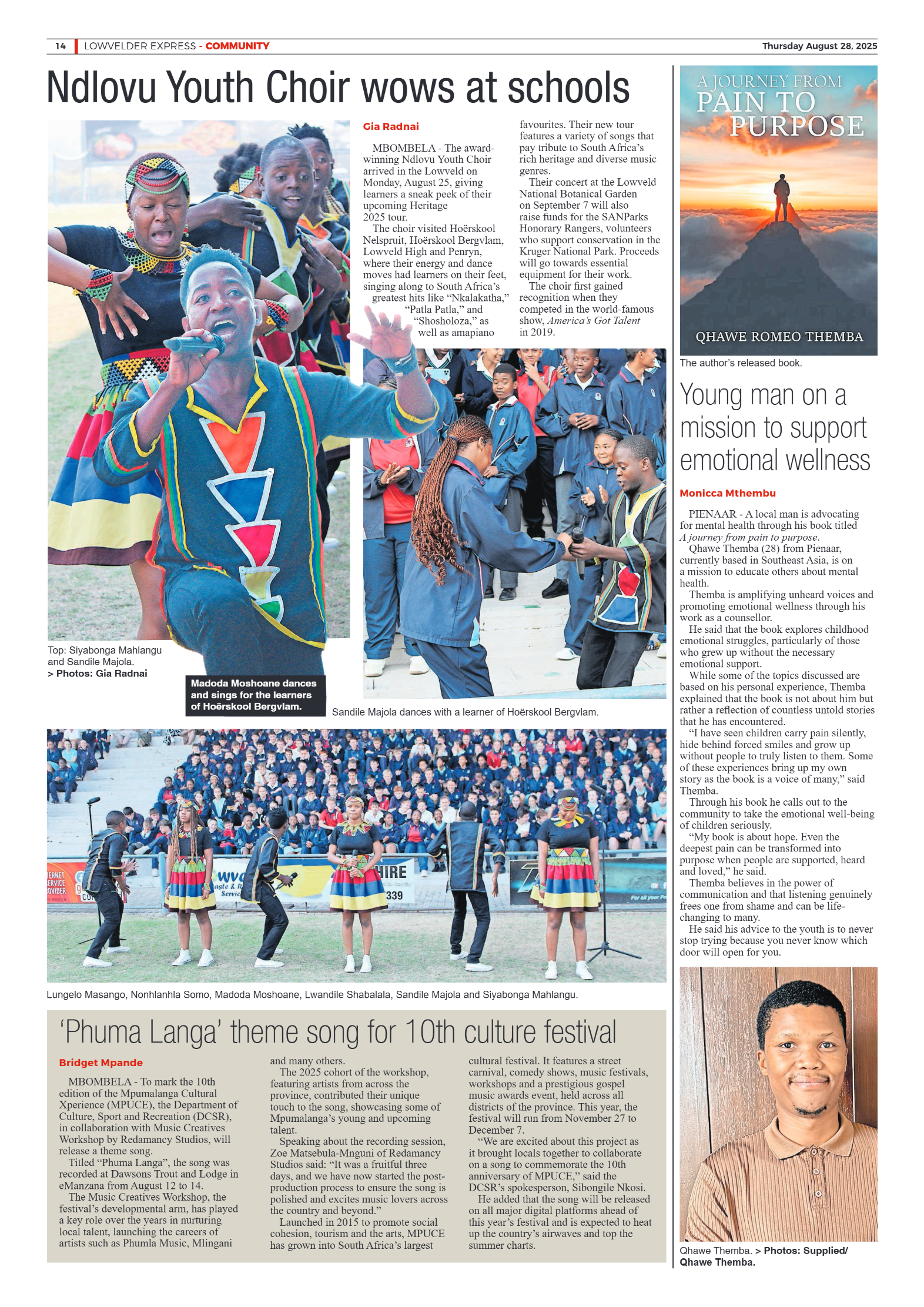 Lowvelder Express 28 August 2025 page 14