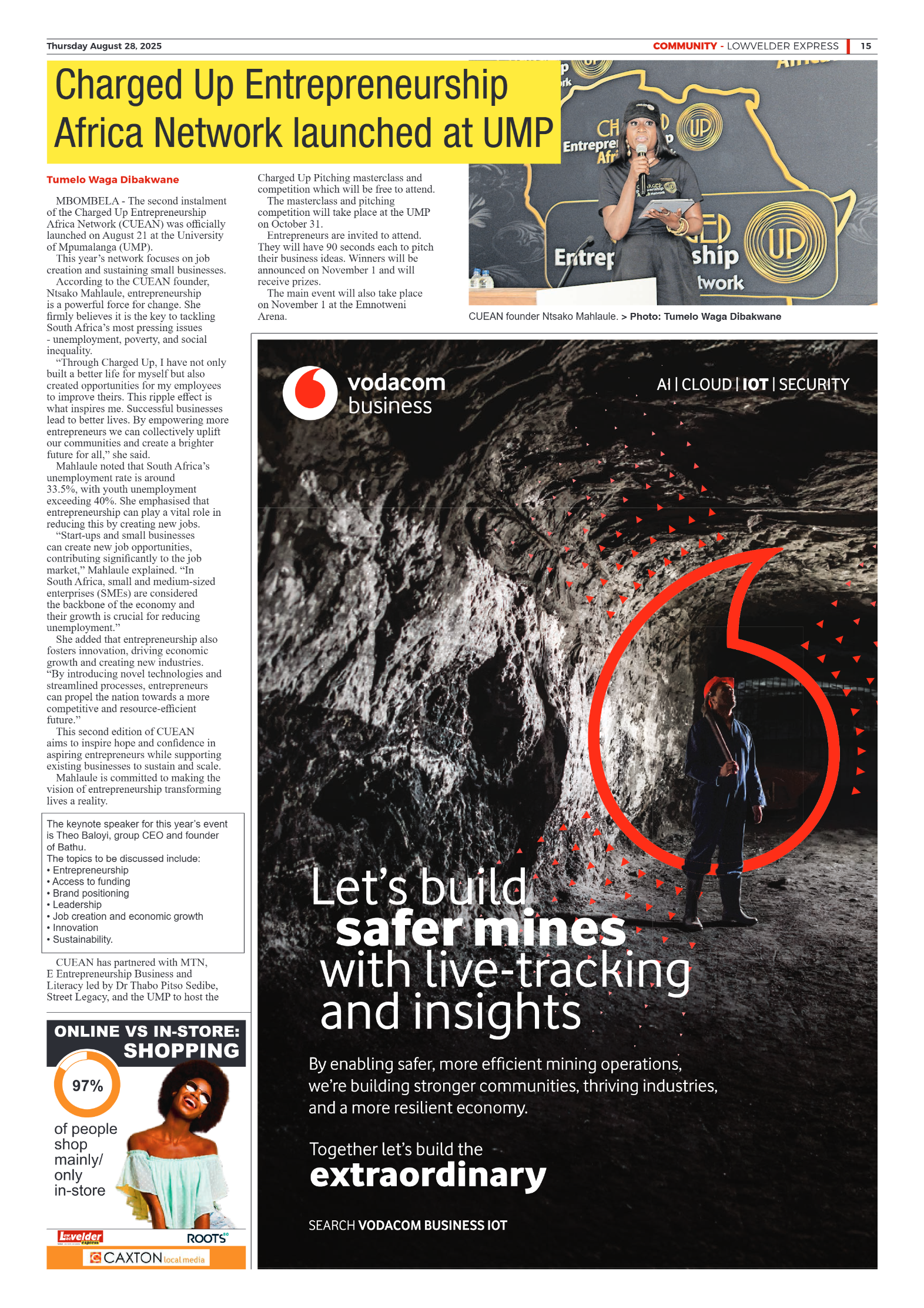 Lowvelder Express 28 August 2025 page 15