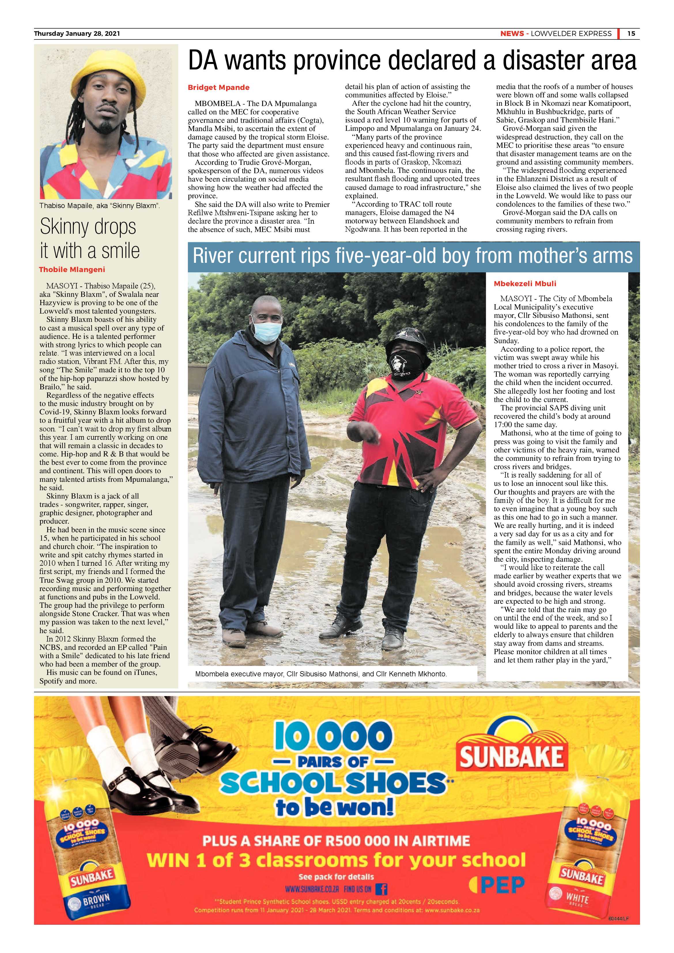 Lowvelder Express 28 January 2021 page 15
