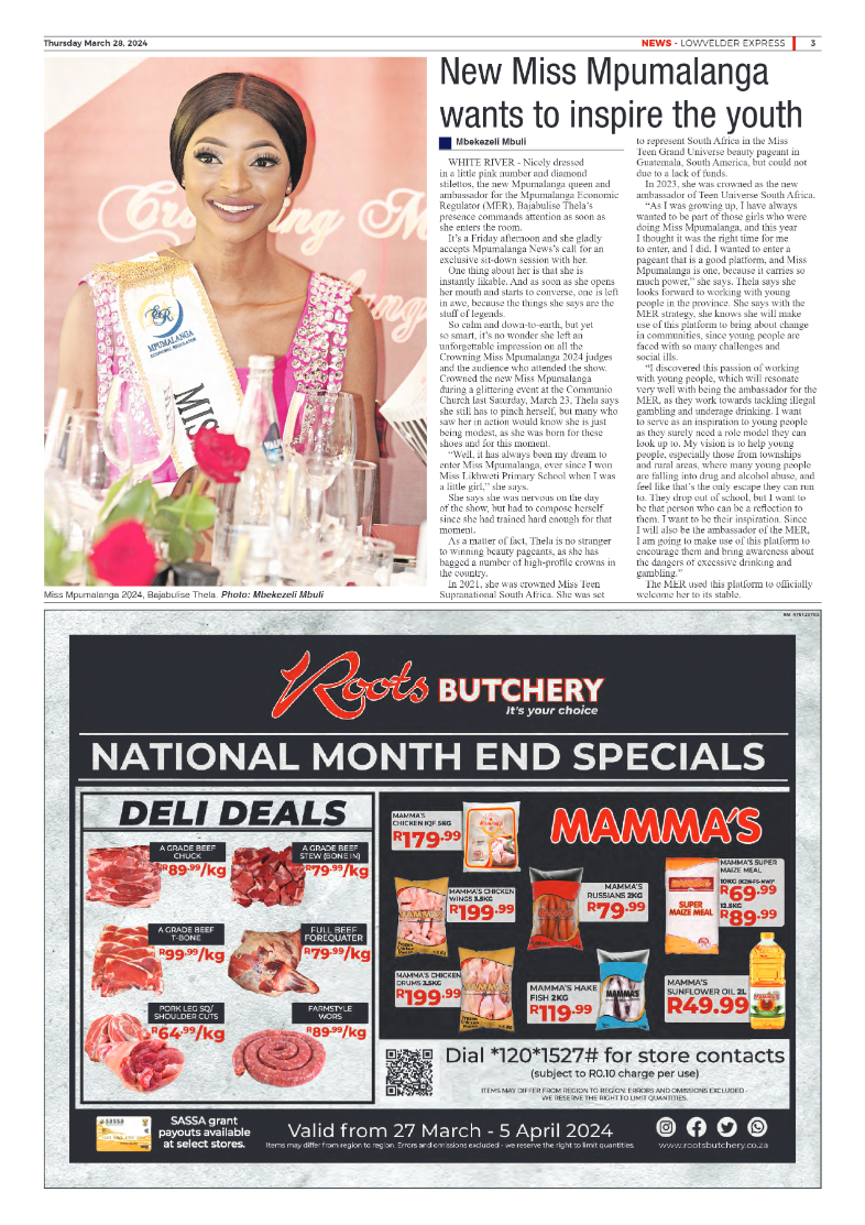 Lowvelder Express 28 March 2024 page 3